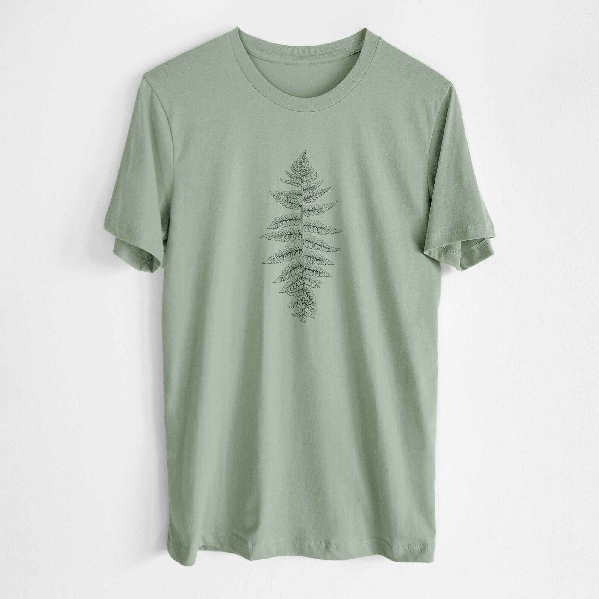 Athyrium filix femina - Lady Fern - Lightweight 100% Cotton Unisex Crewneck