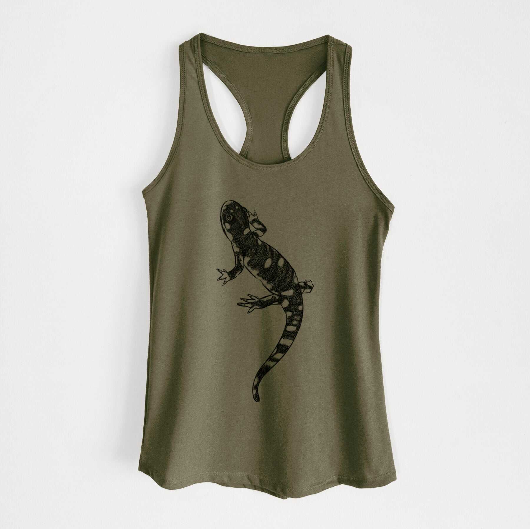 California Tiger Salamander - Ambystoma californiense - Women's Racerback Tanktop