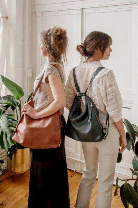 Duo Carryall Convertible Backpack Hobo Purse