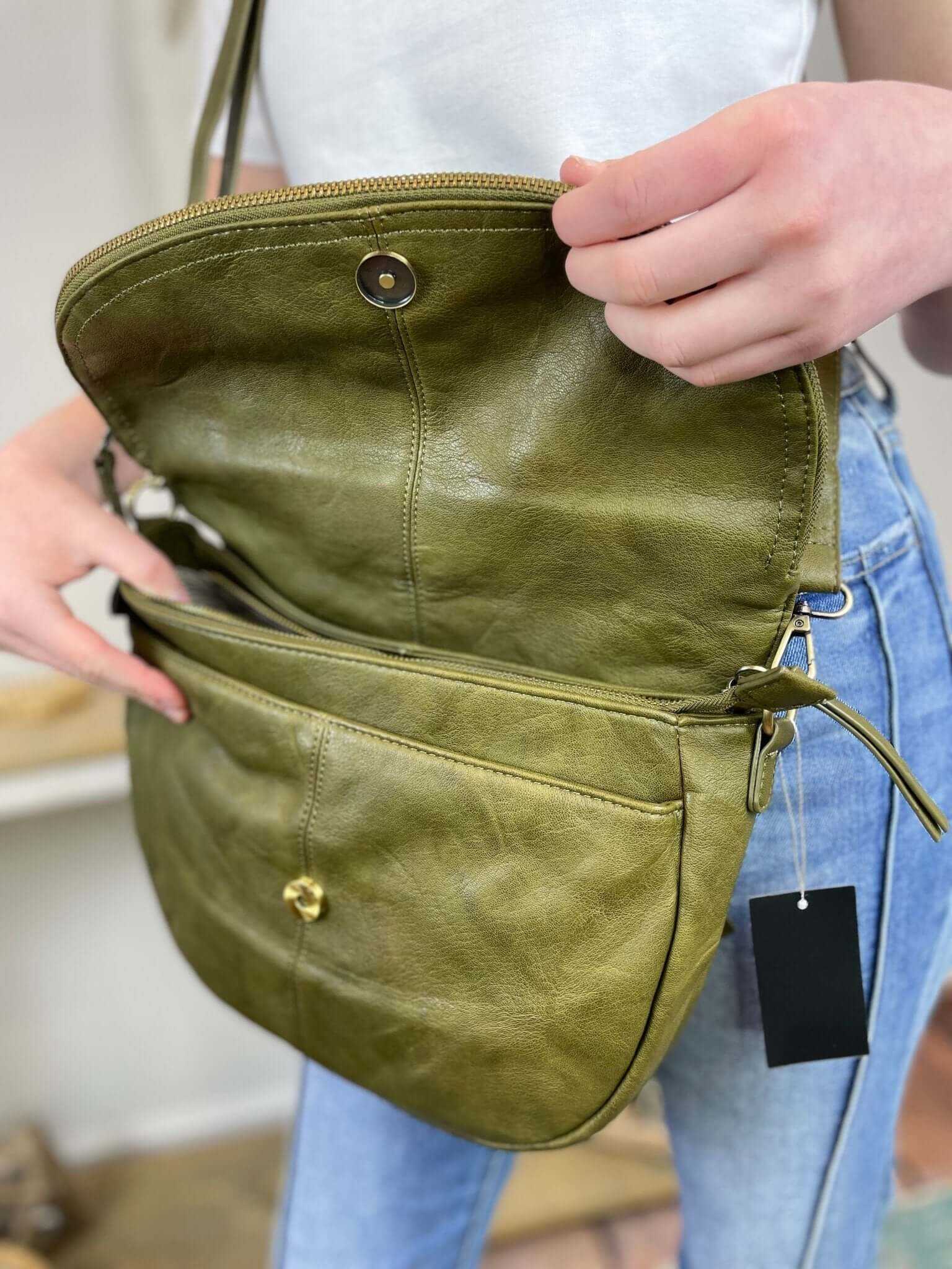 Selma Saddle Crossbody Bag
