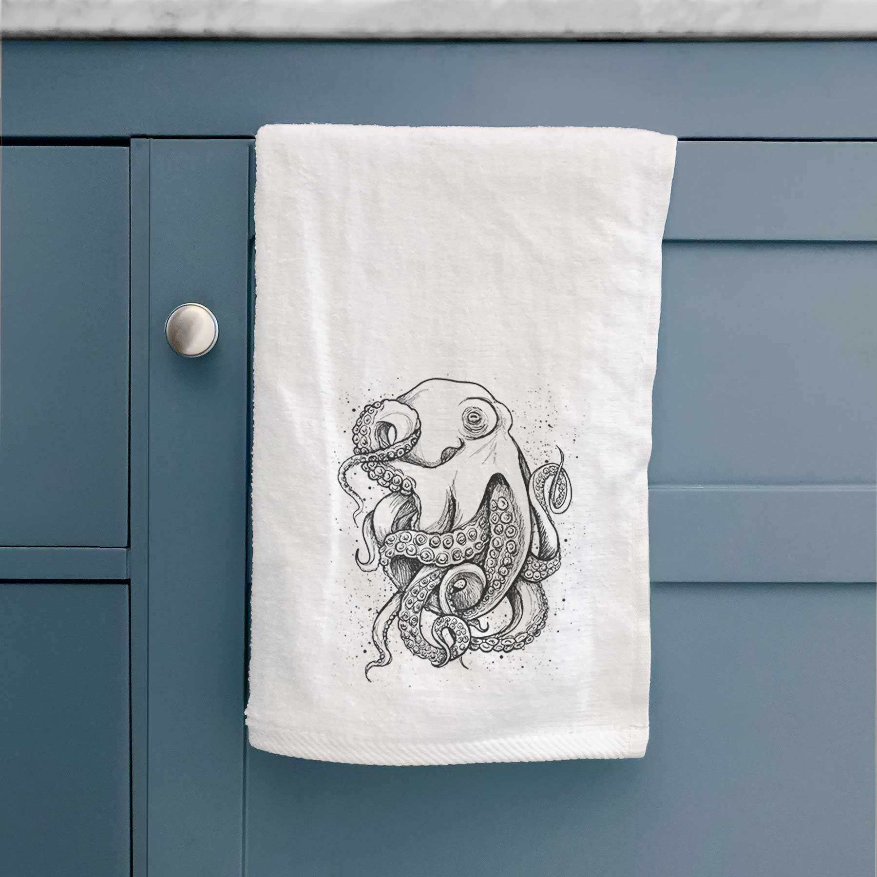 Common Octopus Premium Decorative Hand Towel