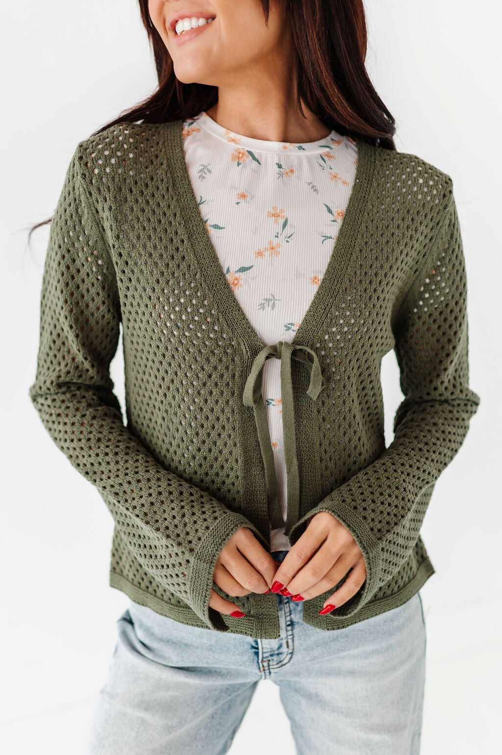 Billie Tie Front Cardigan