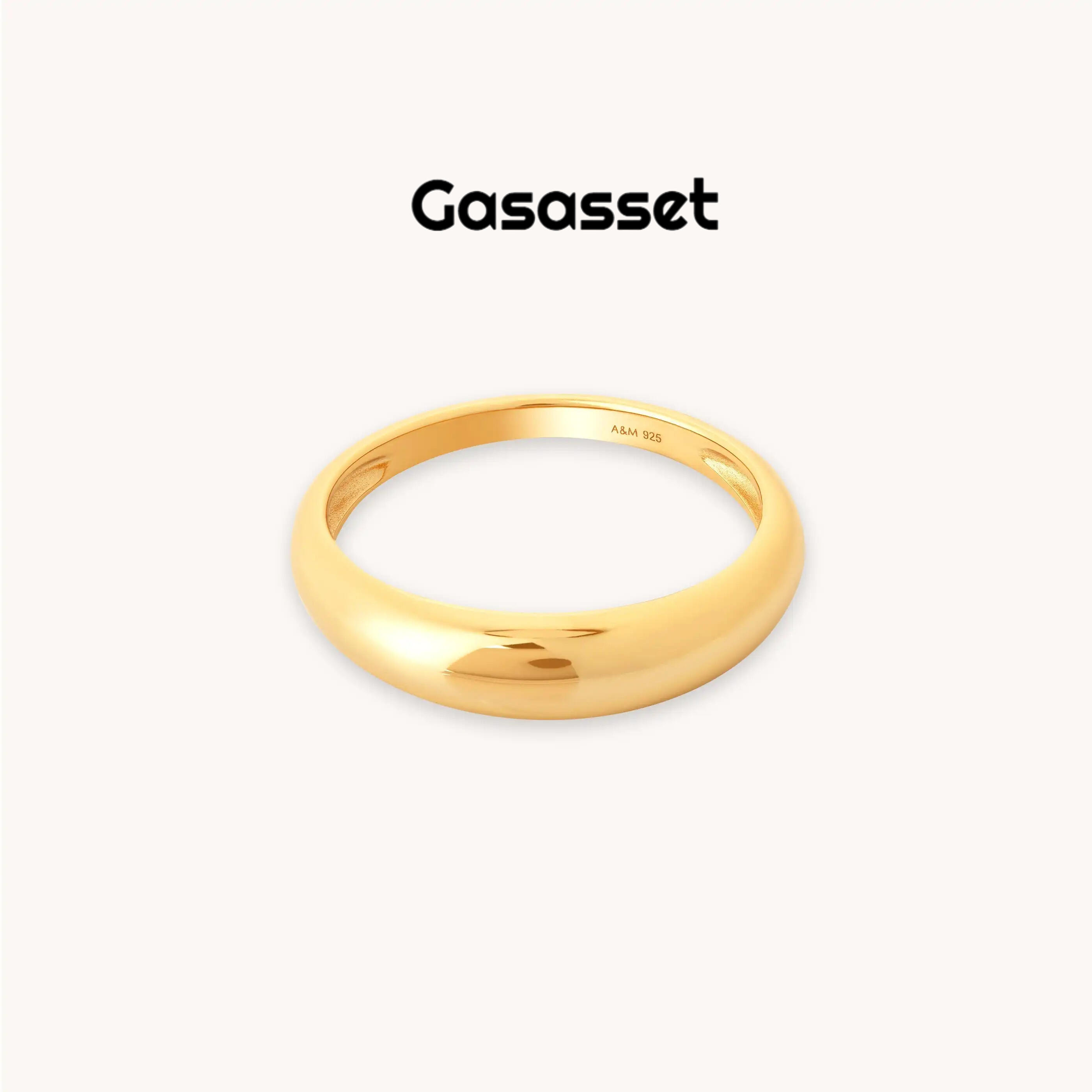 Essential Dome Ring in Gold