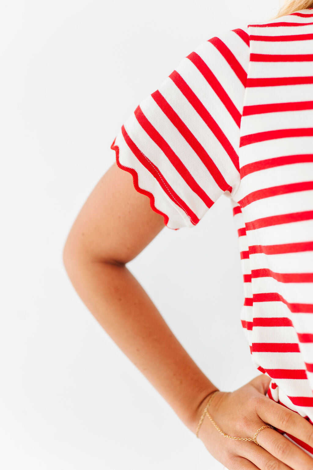 Lincoln Striped Top - Size 3XL Left