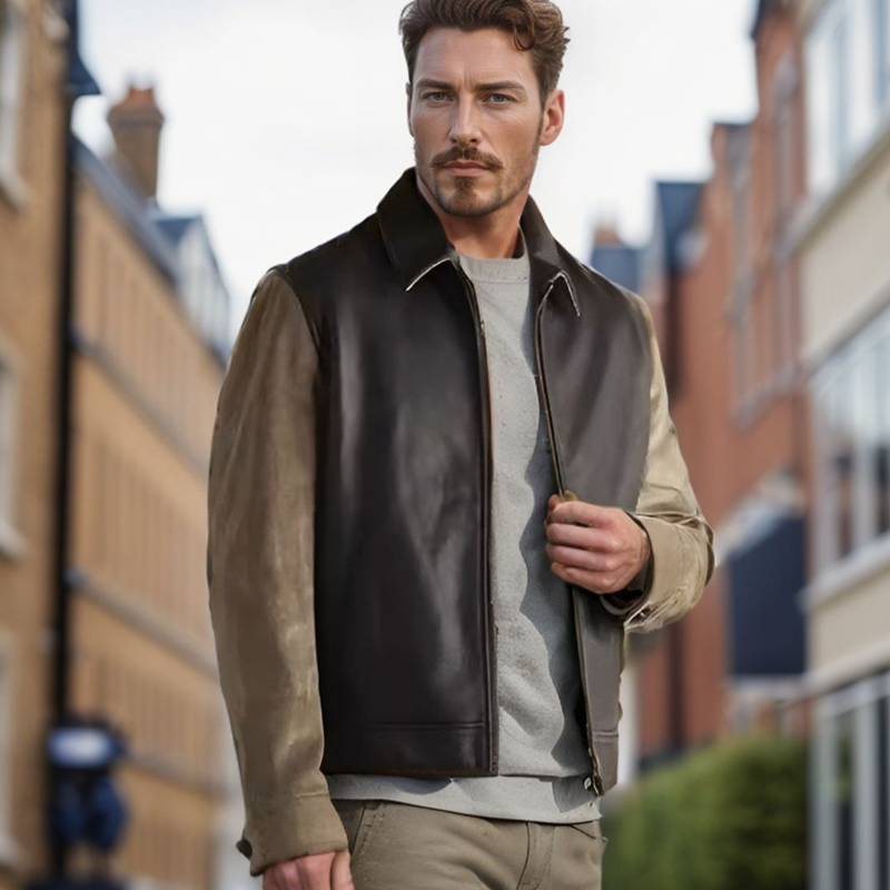 Fashionable And Trendy Men's Retro Jacket