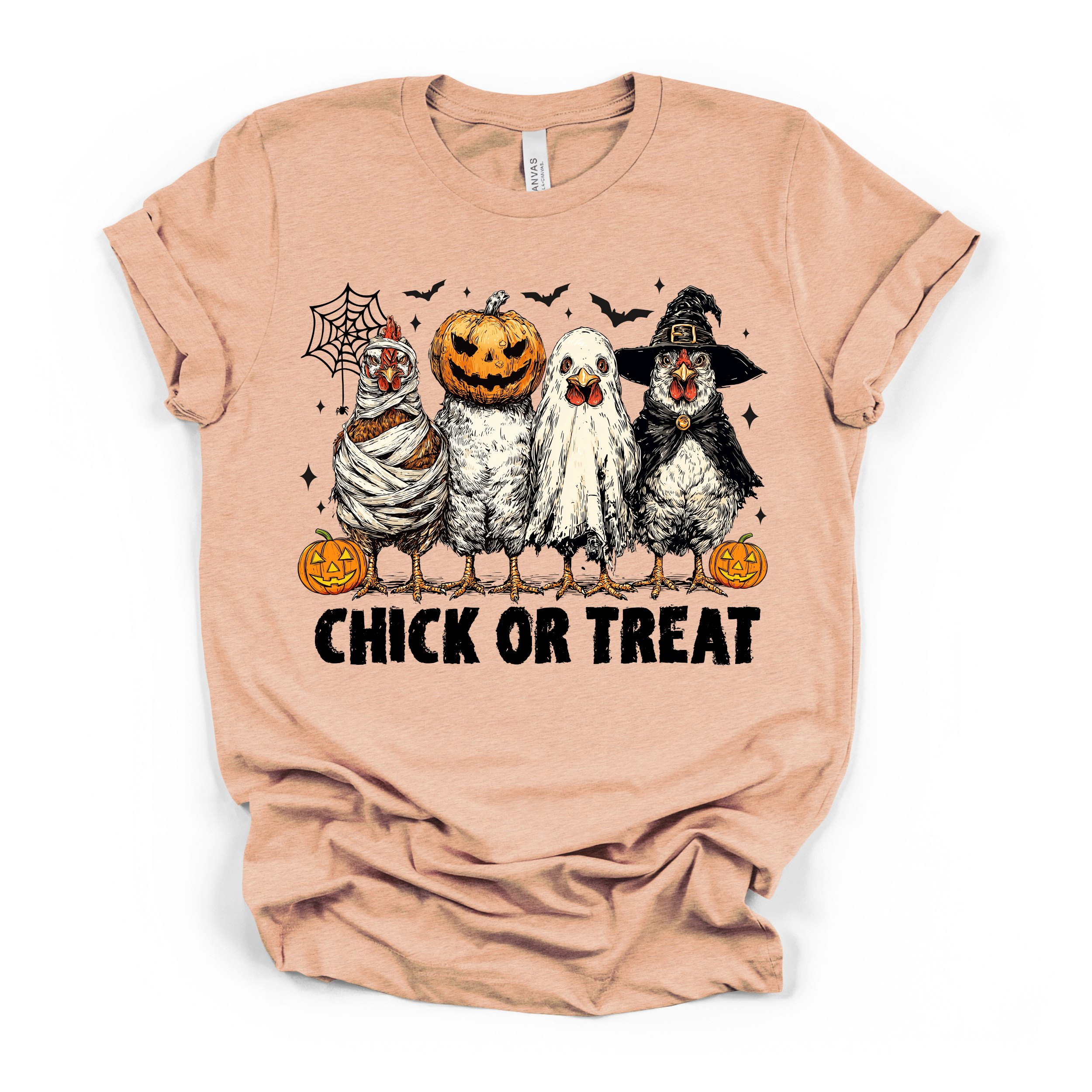 Chick Or Treat Halloween T Shirt