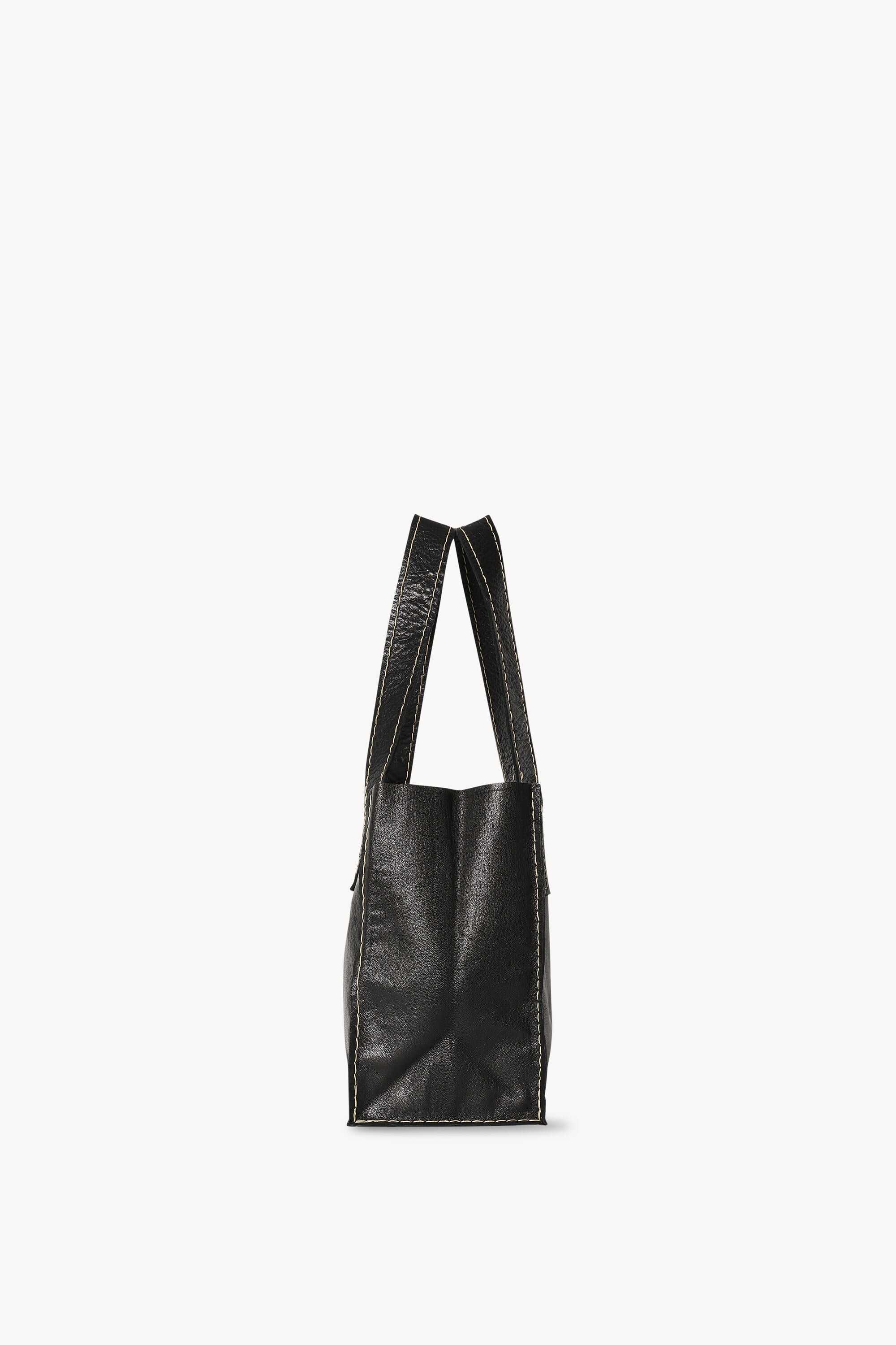Maya EW Tote Bag in Leather