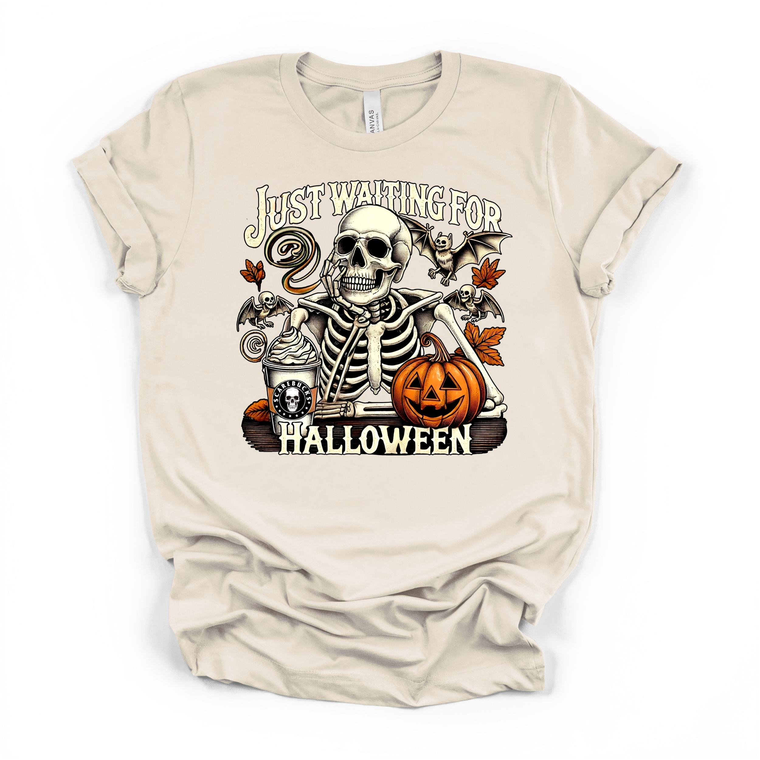 Just Waiting On Halloween T Shirt