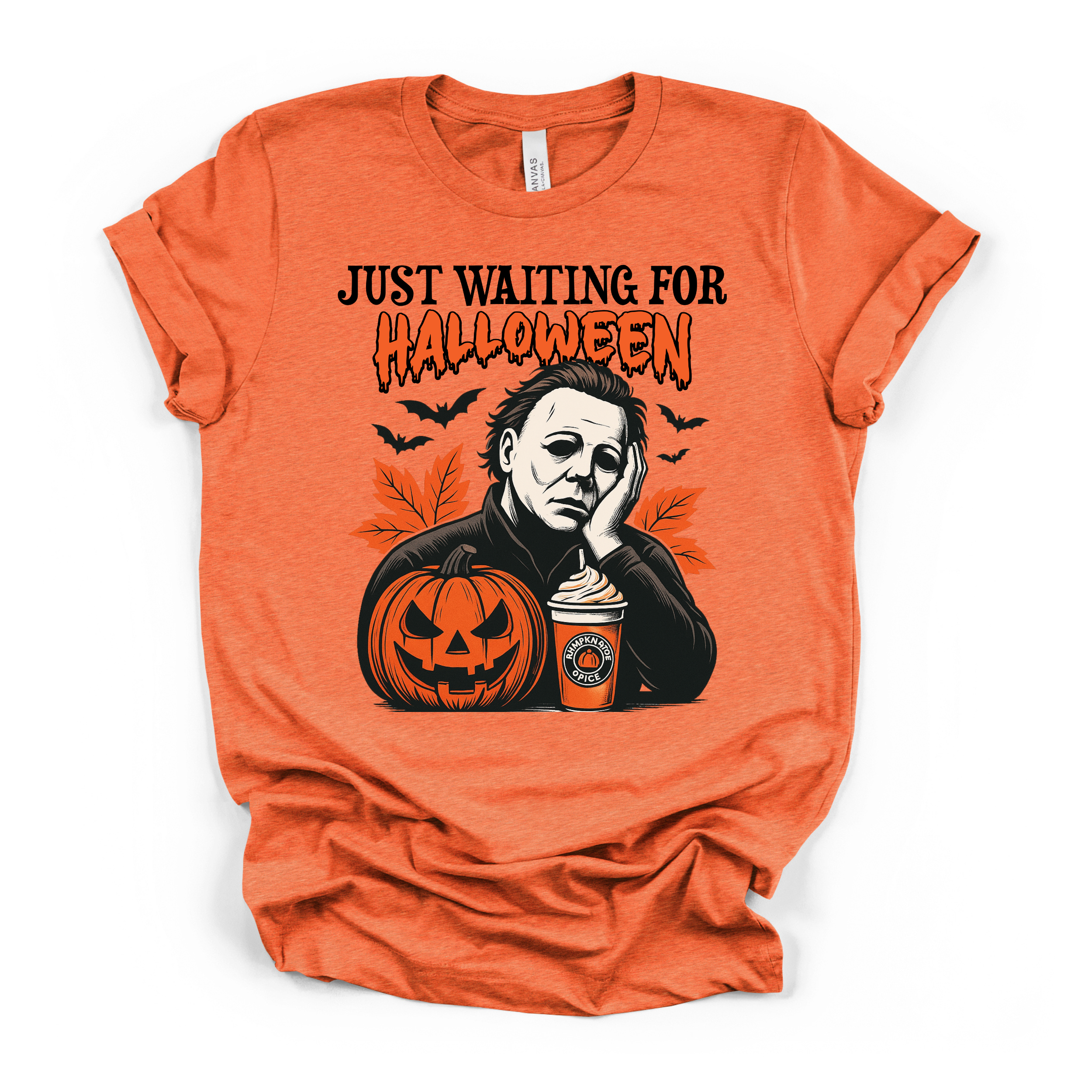 Just Waiting For Halloween T Shirt