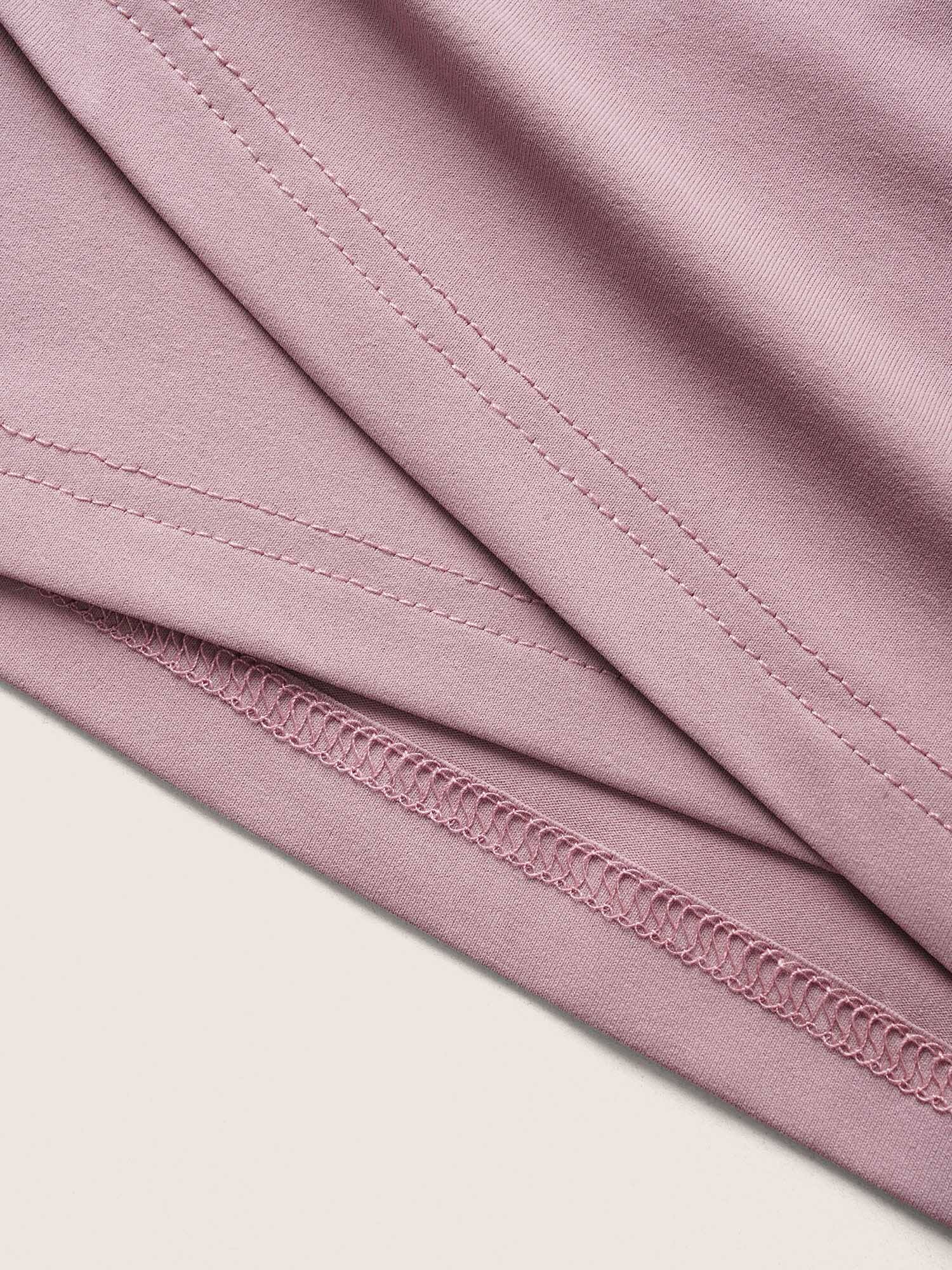Plain Ruched Overlap Collar Dolman Sleeve Knit Top