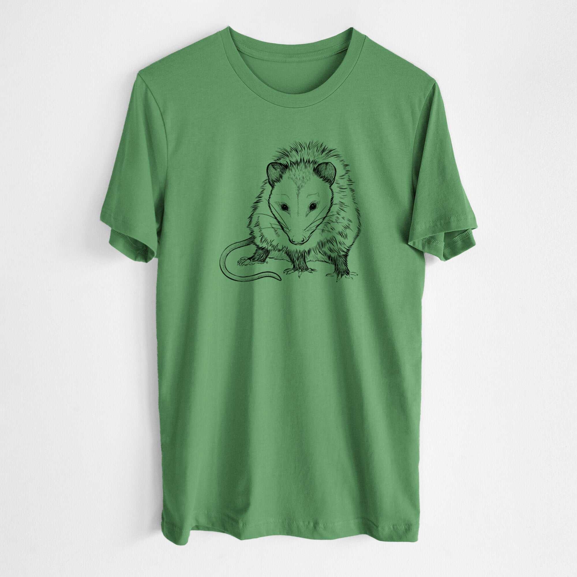 Virginia Opossum - Didelphis virginiana - Lightweight 100% Cotton Unisex Crewneck
