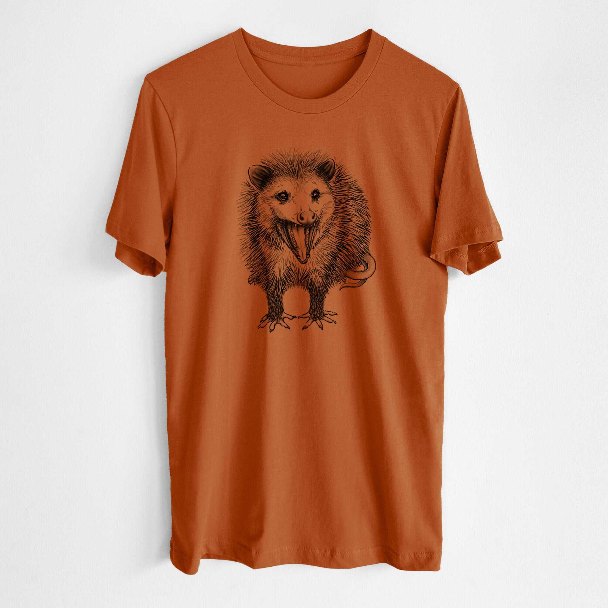 Hissing Opossum - Didelphidae - Lightweight 100% Cotton Unisex Crewneck