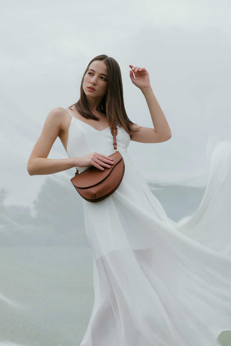 The Clair Bag in Caramel