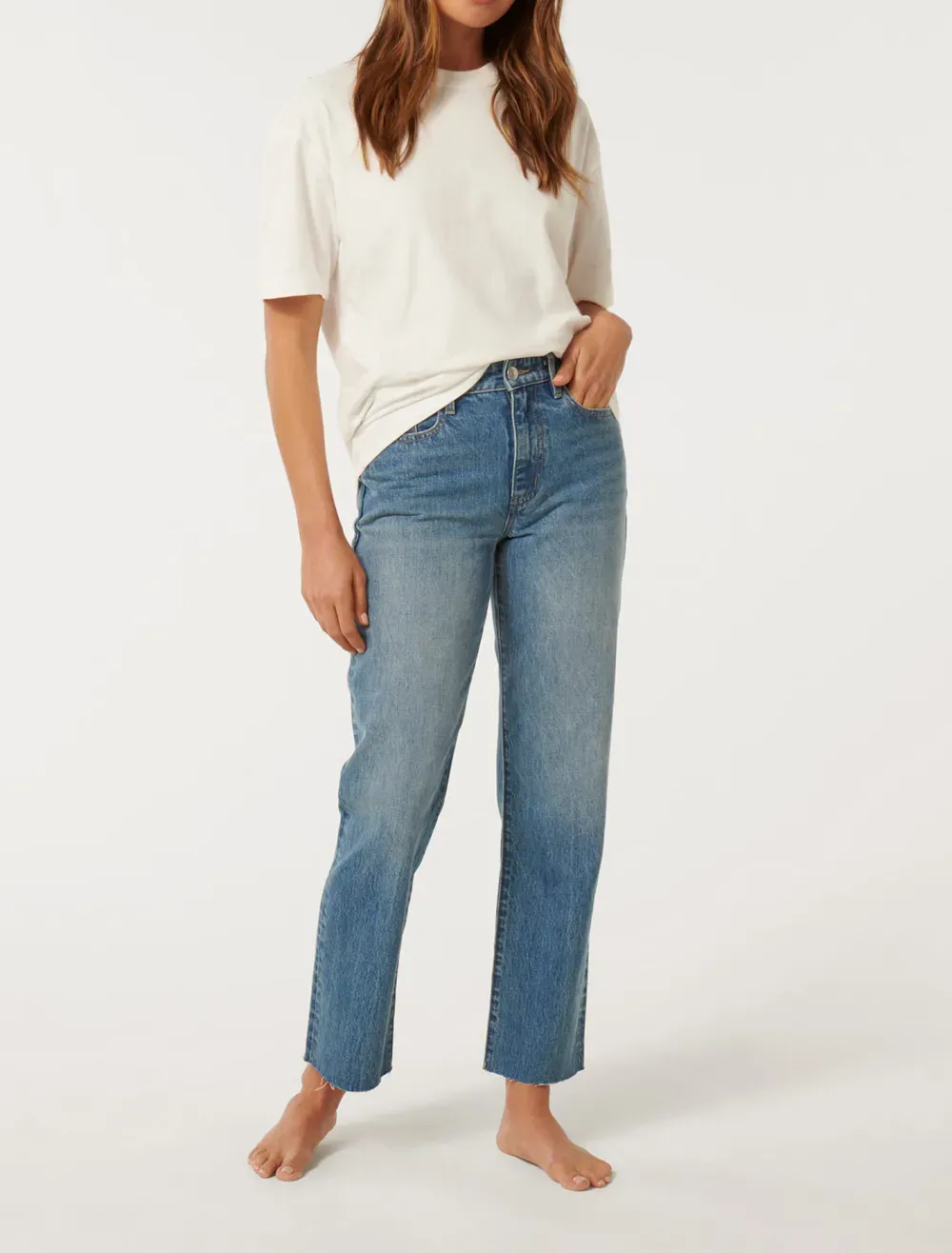 Ankle Straight Jean