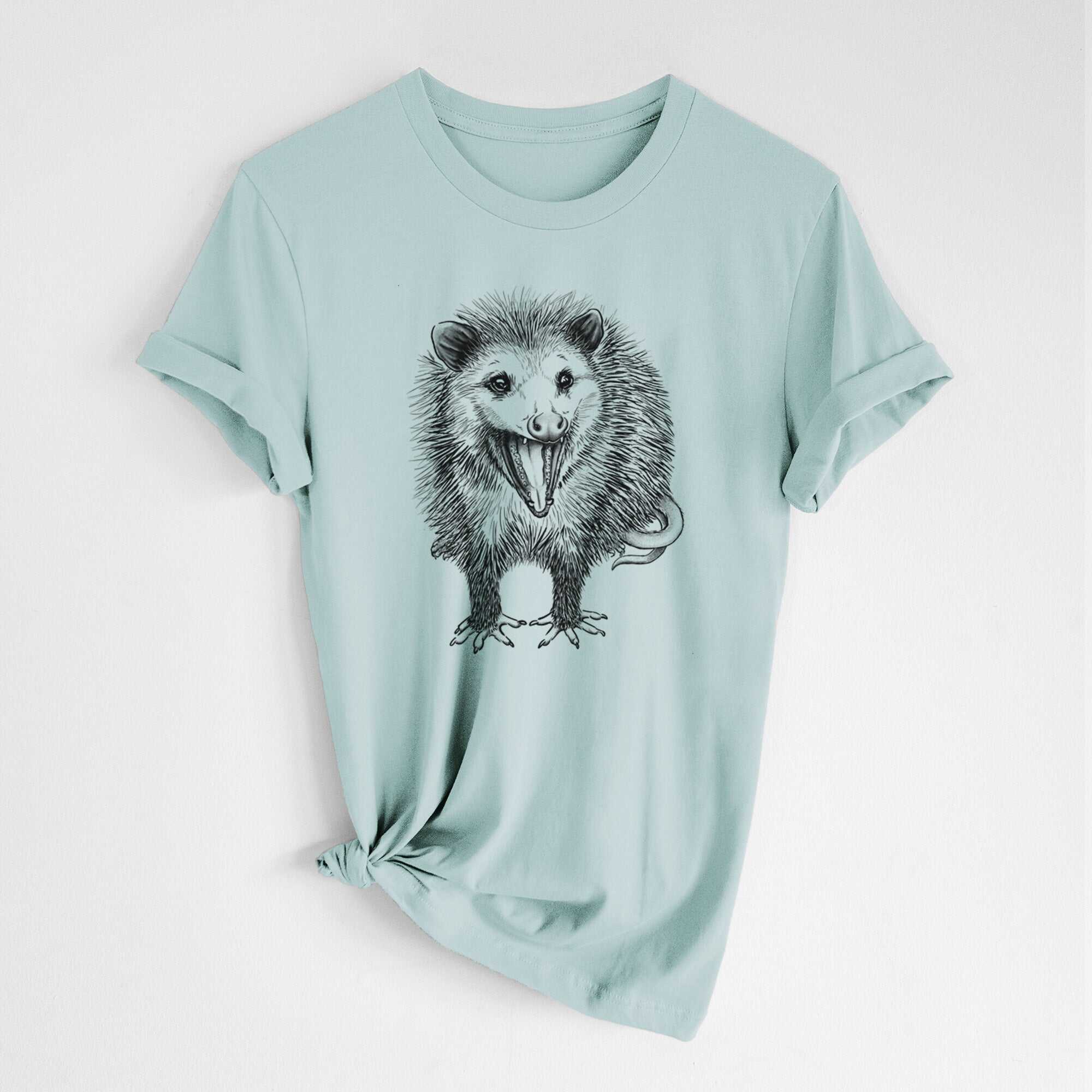 Hissing Opossum - Didelphidae - Lightweight 100% Cotton Unisex Crewneck