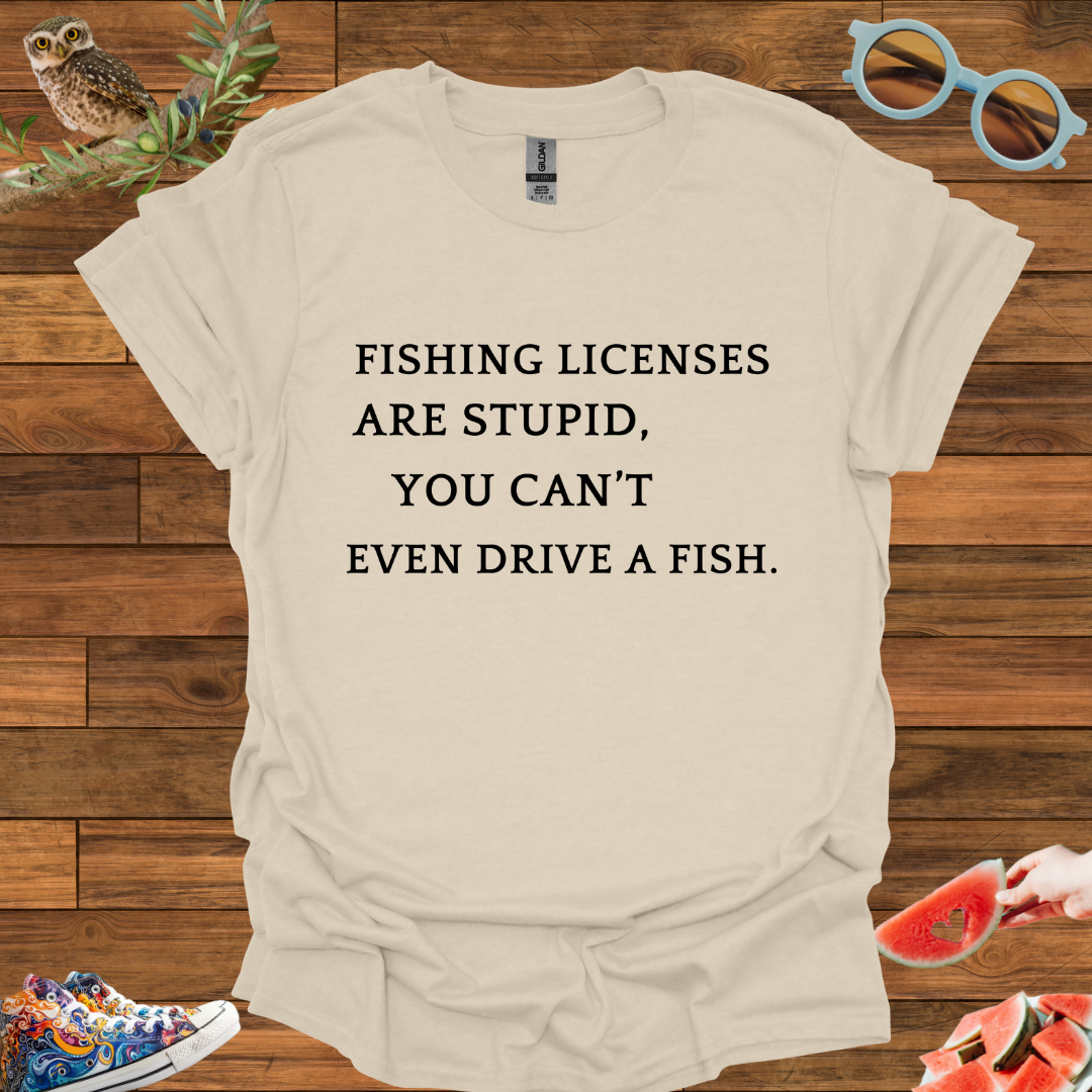 ZCKBDFishing Licenses T-Shirt