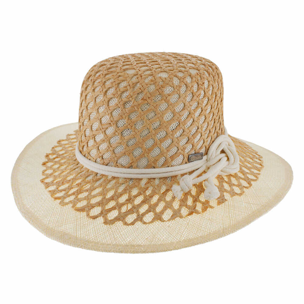 All Natural Raffia Straw  Hat