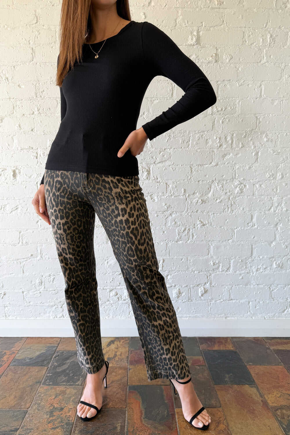 Classic Long Sleeve Rib Tee