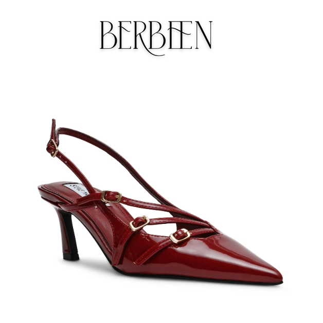 Liana Slingbacks WINE PATENT