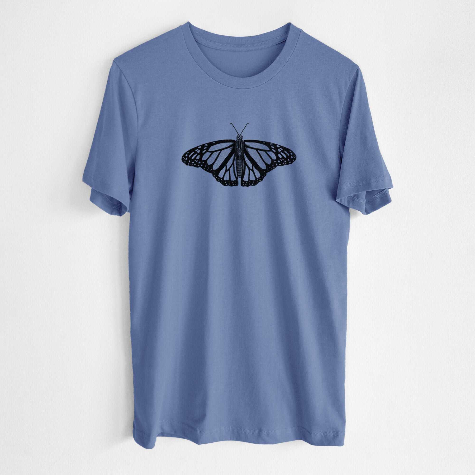 Danaus plexippus - Monarch Butterfly - Lightweight 100% Cotton Unisex Crewneck