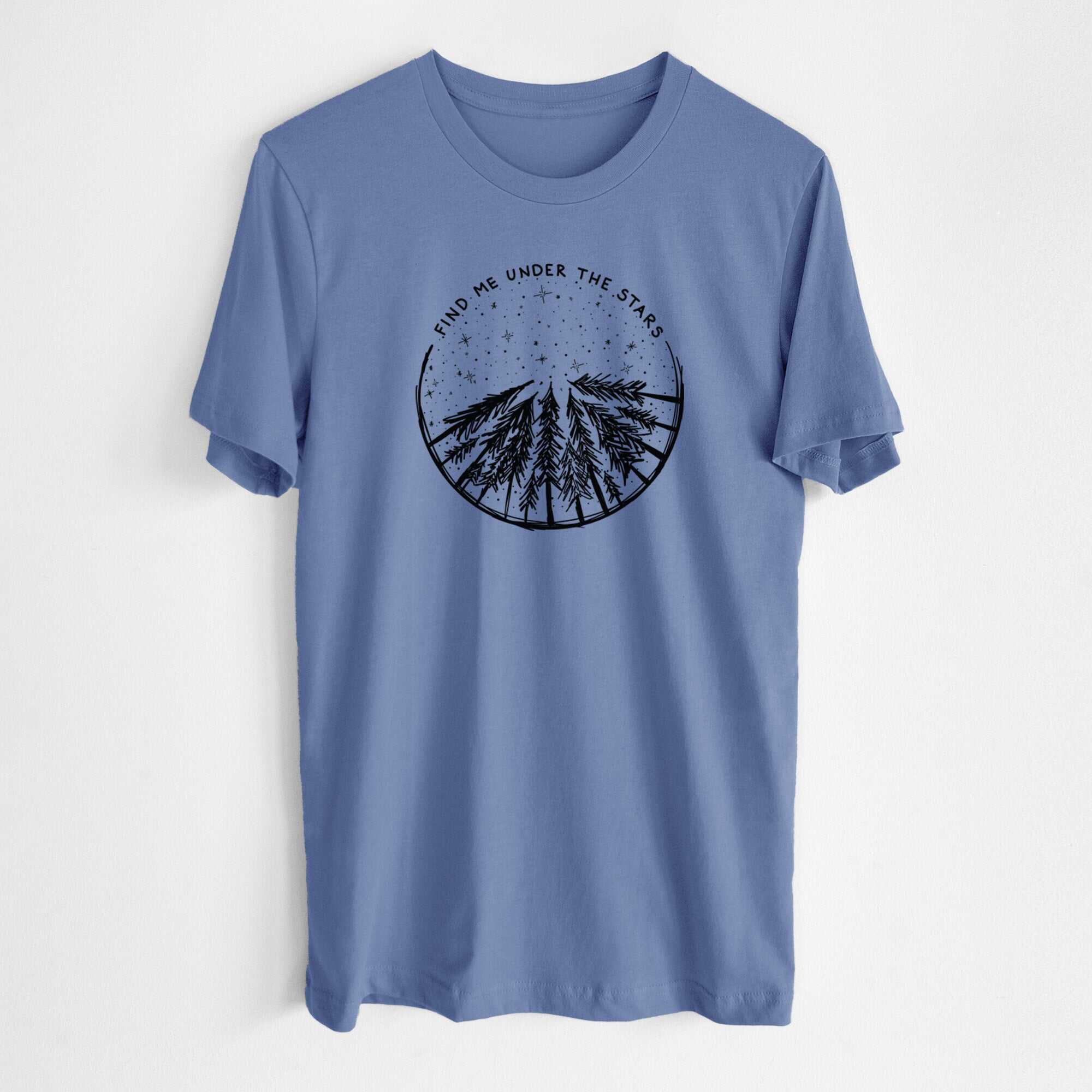 Find Me Under the Stars - Lightweight 100% Cotton Unisex Crewneck