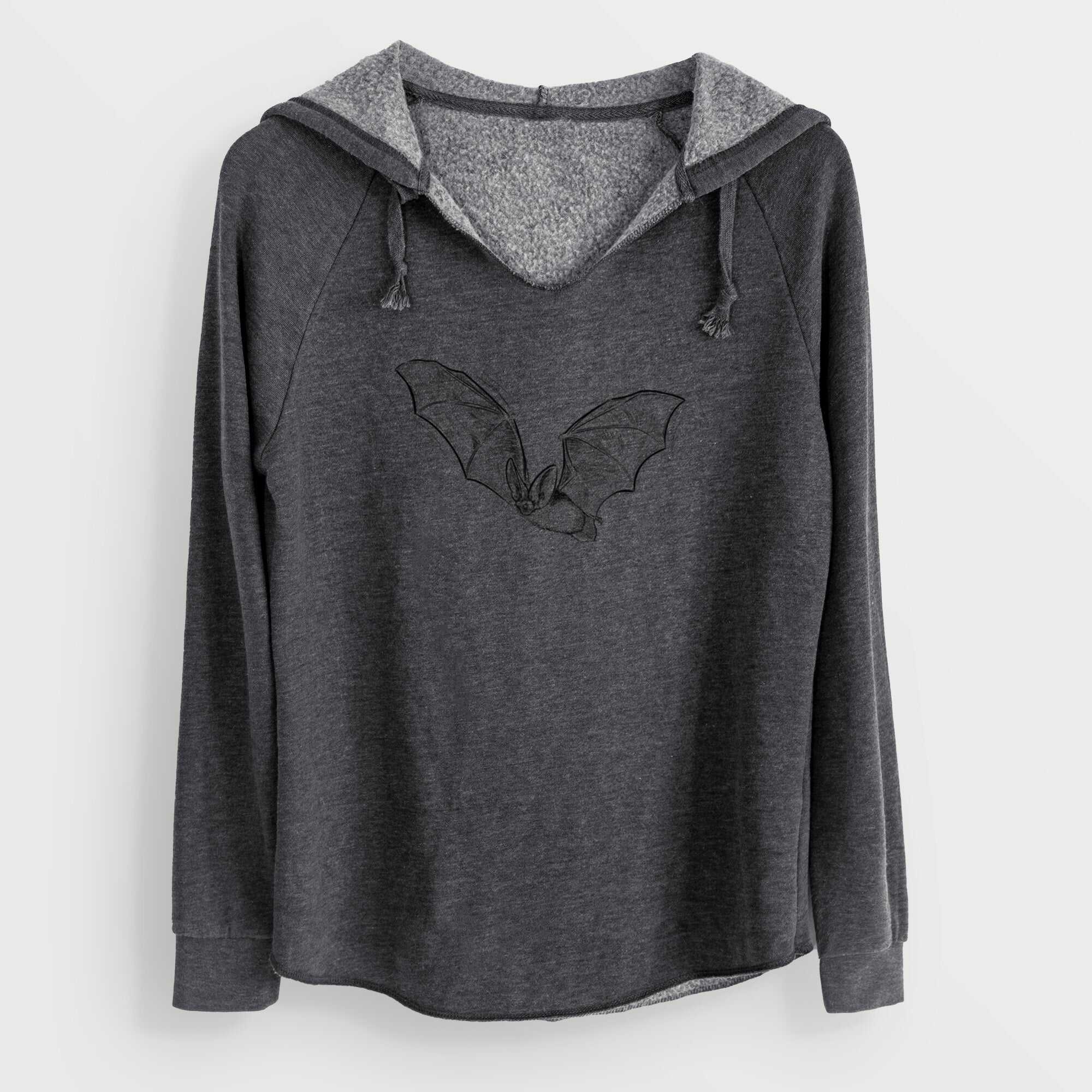 Spotted Bat - Euderma maculatum - Cali Wave Hooded Sweatshirt