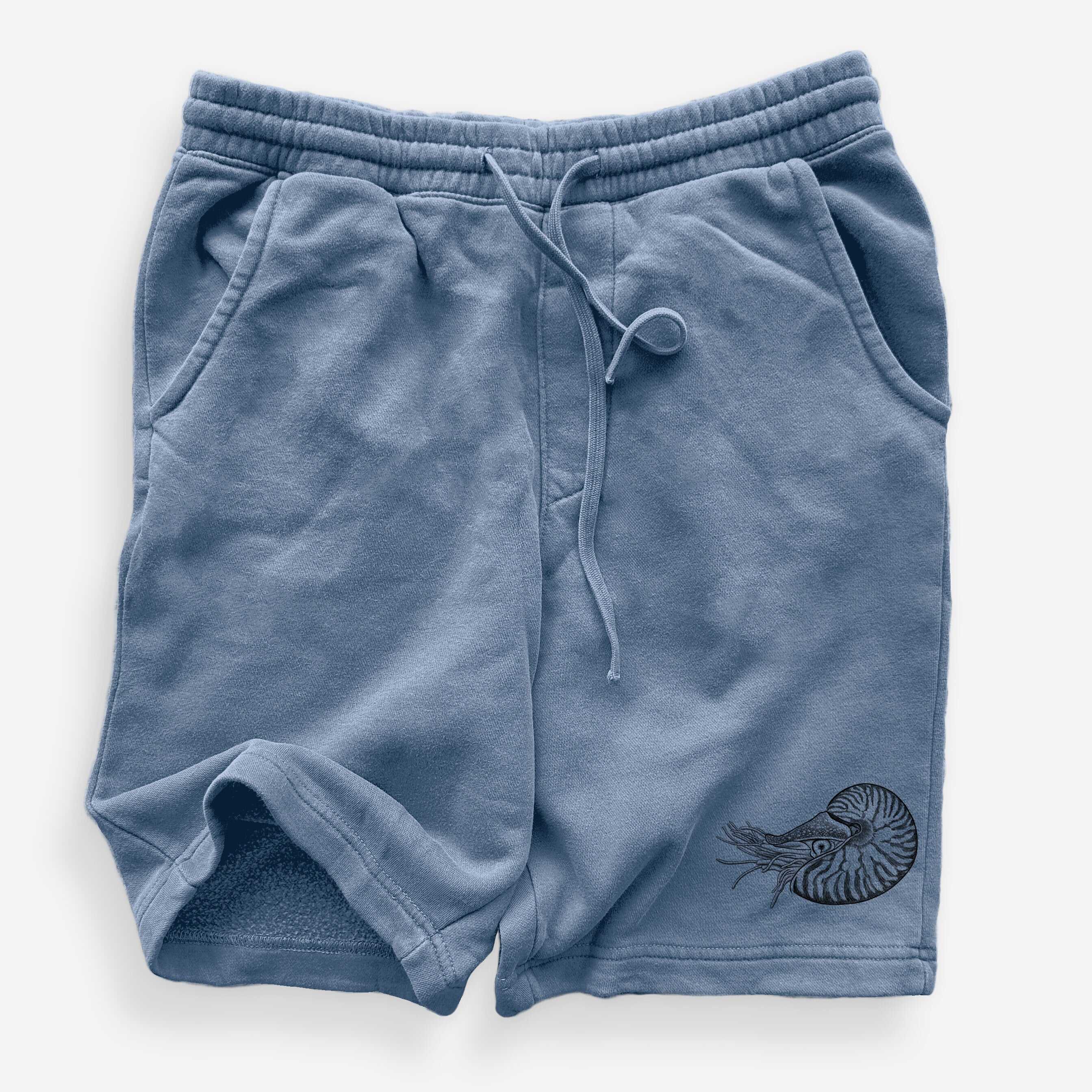 Palau Nautilus - Nautilus belauensis - Unisex Pigment Dyed Shorts