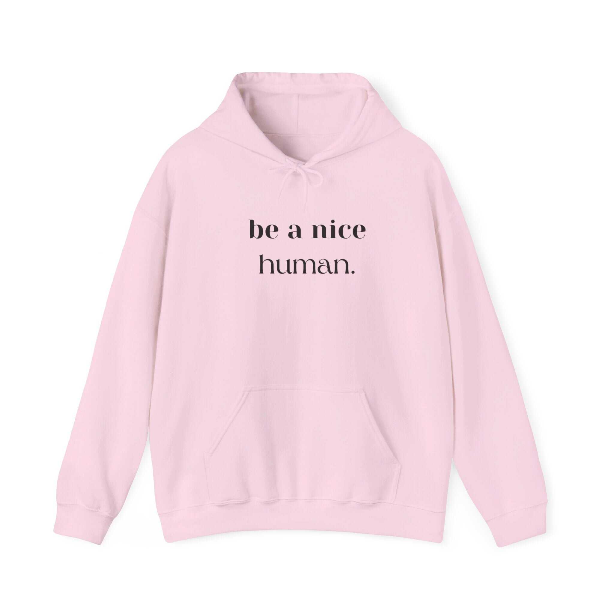 ZCKBDBe a nice human.. Unisex Heavy Blend™ Hooded Sweatshirt