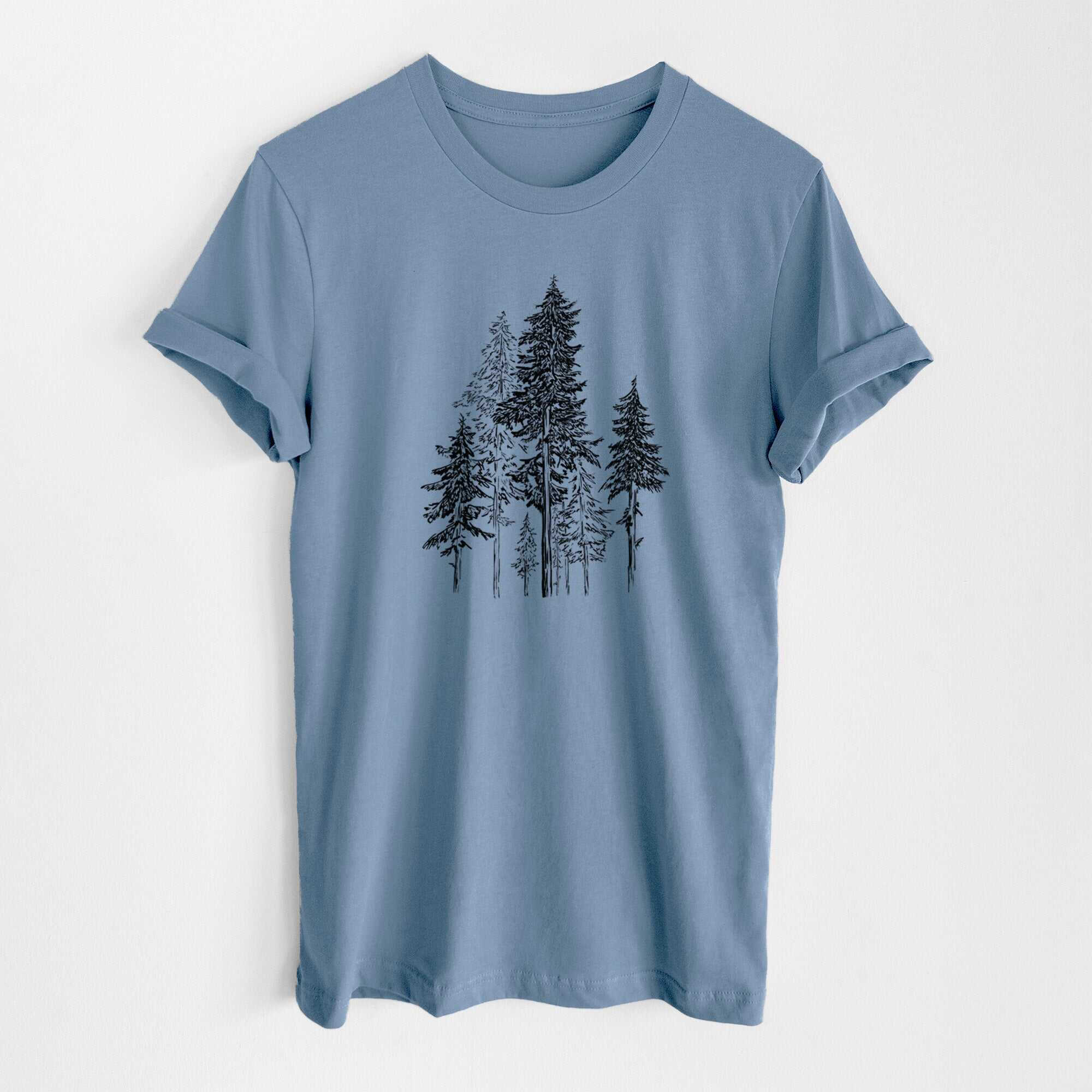 Hemlock Forest - Lightweight 100% Cotton Unisex Crewneck