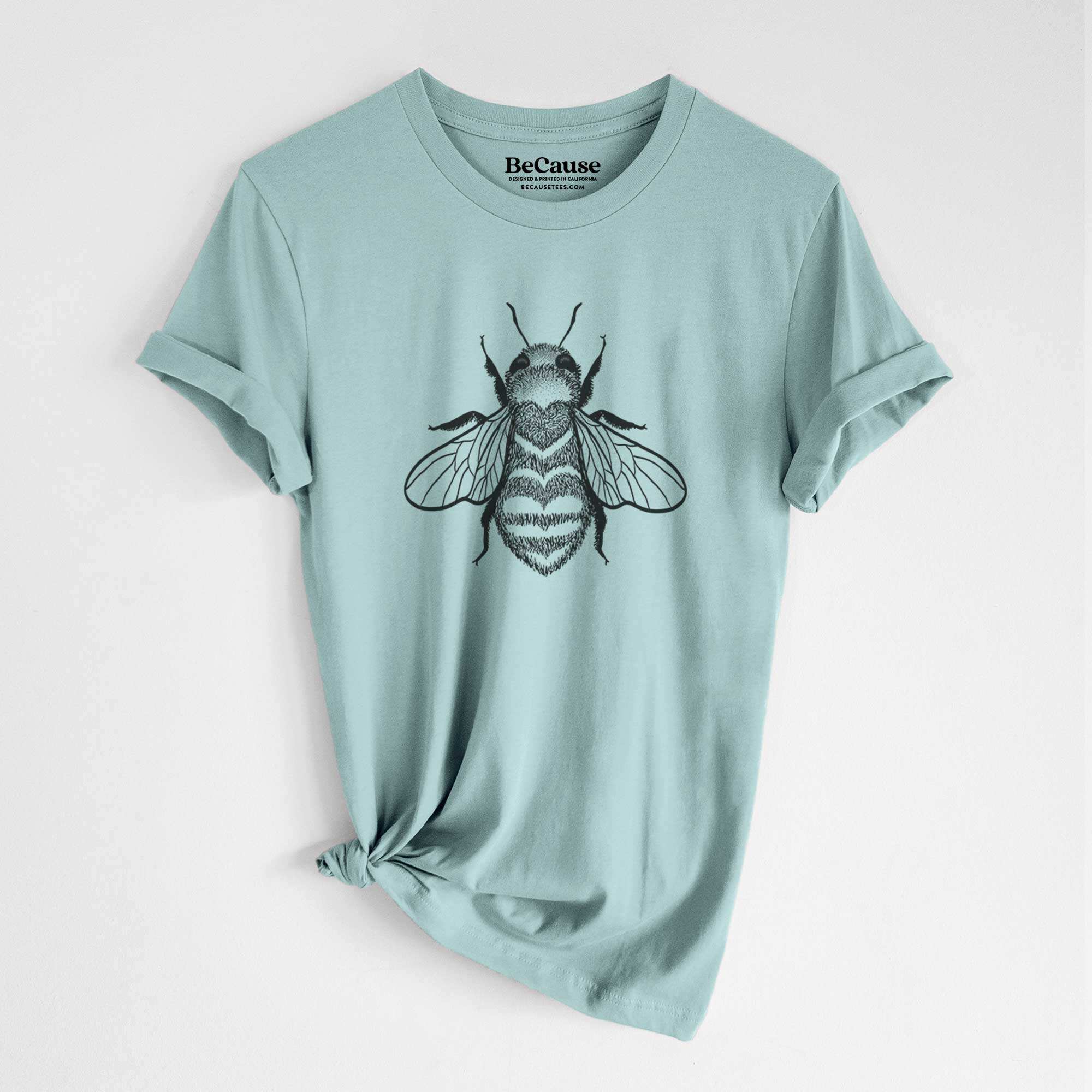 Bee Love - Lightweight 100% Cotton Unisex Crewneck