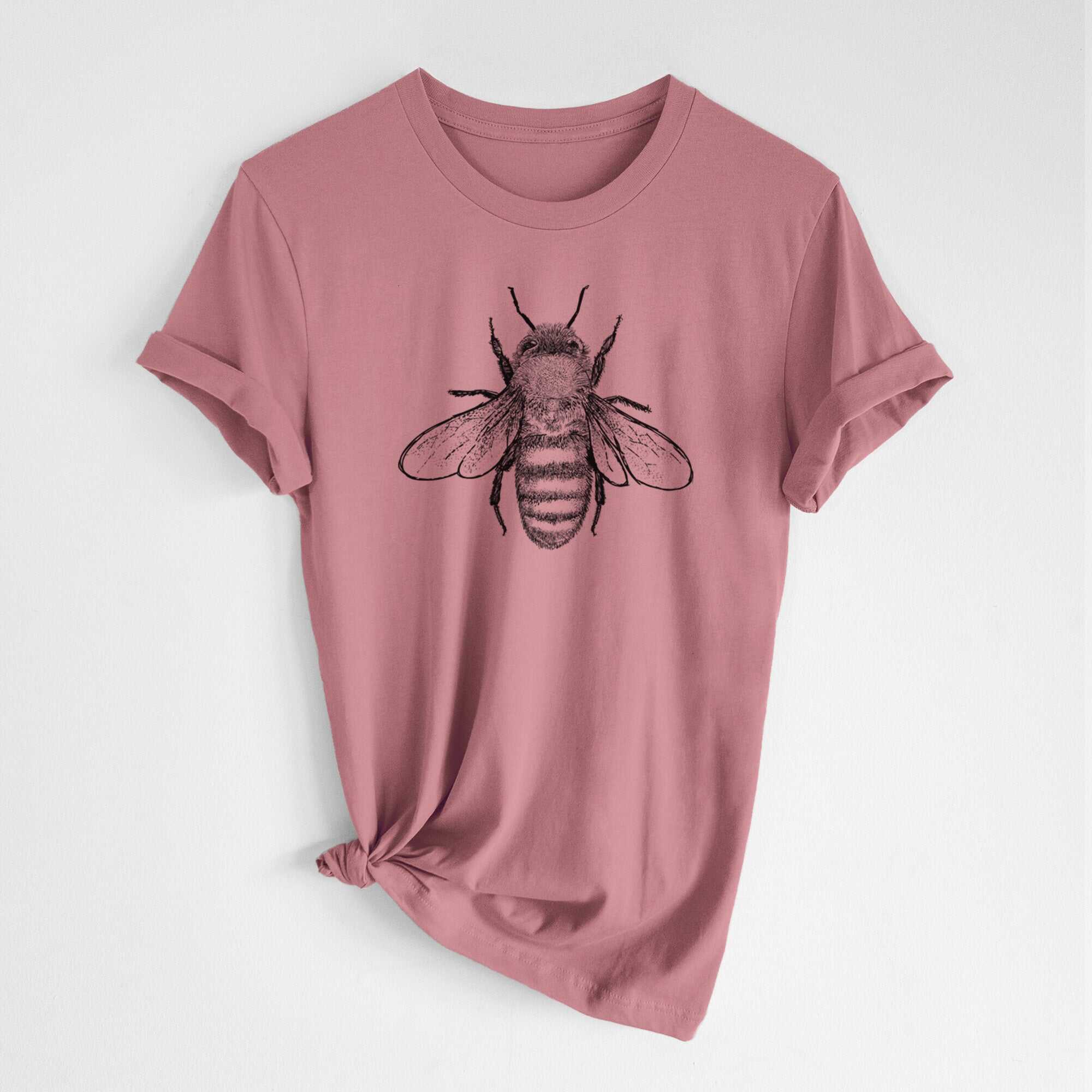 Apis Mellifera - Honey Bee - Lightweight 100% Cotton Unisex Crewneck