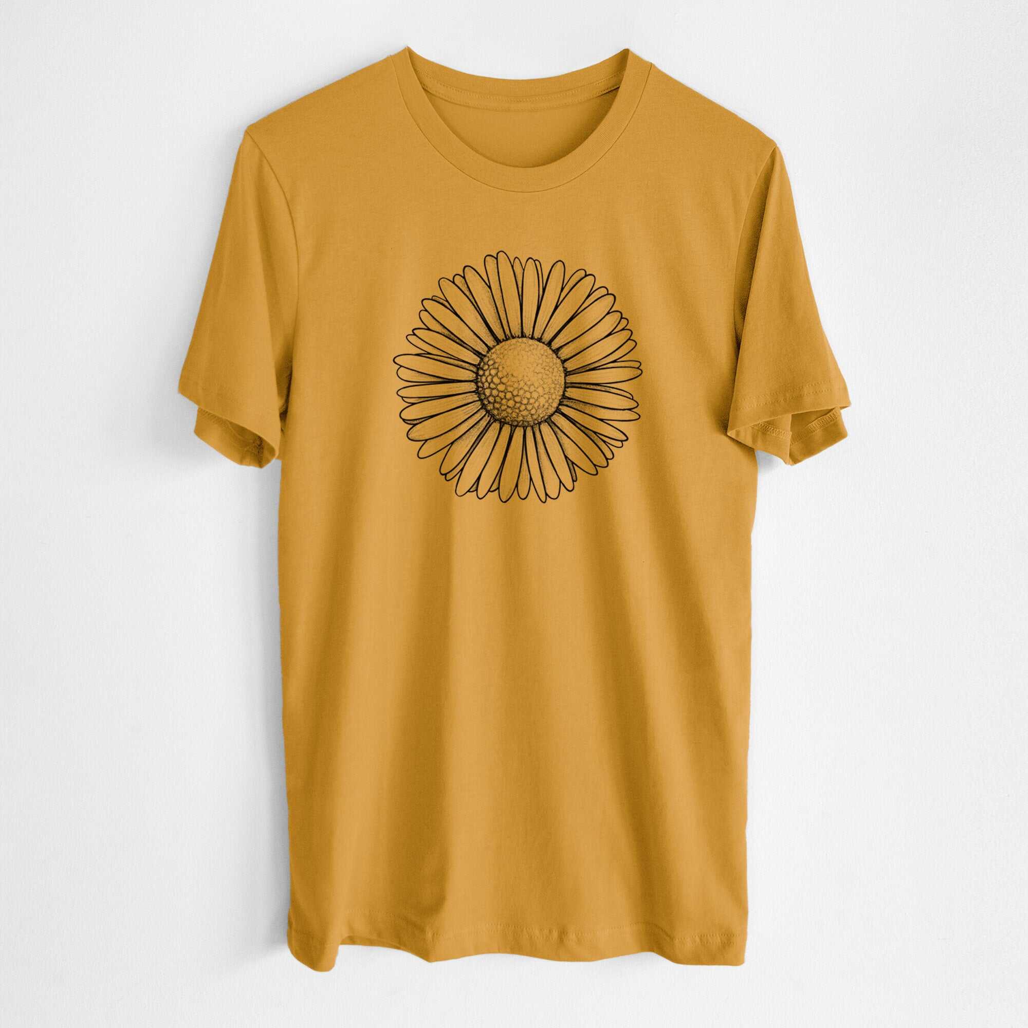 Bellis perennis - The Common Daisy - Lightweight 100% Cotton Unisex Crewneck