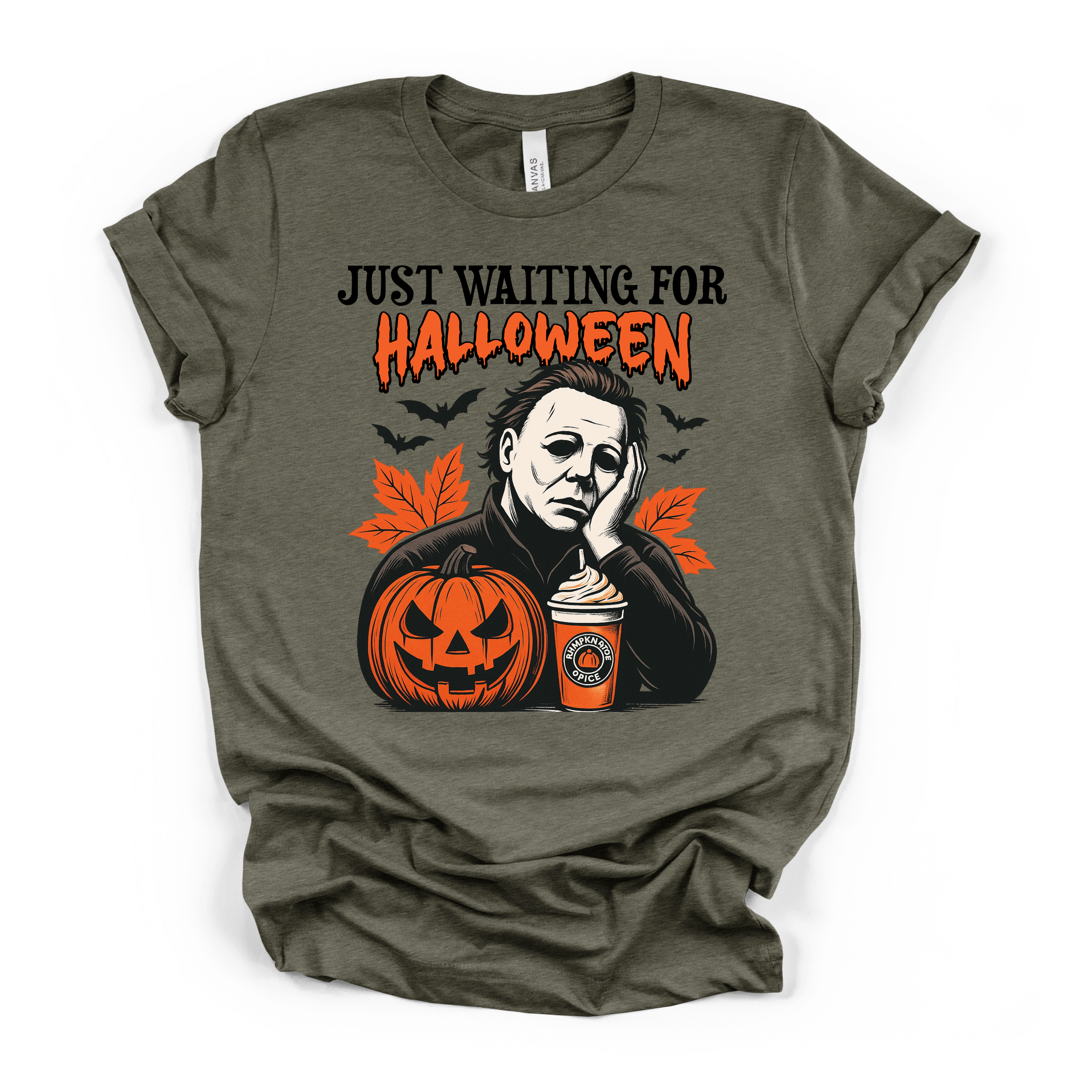 Just Waiting For Halloween T Shirt