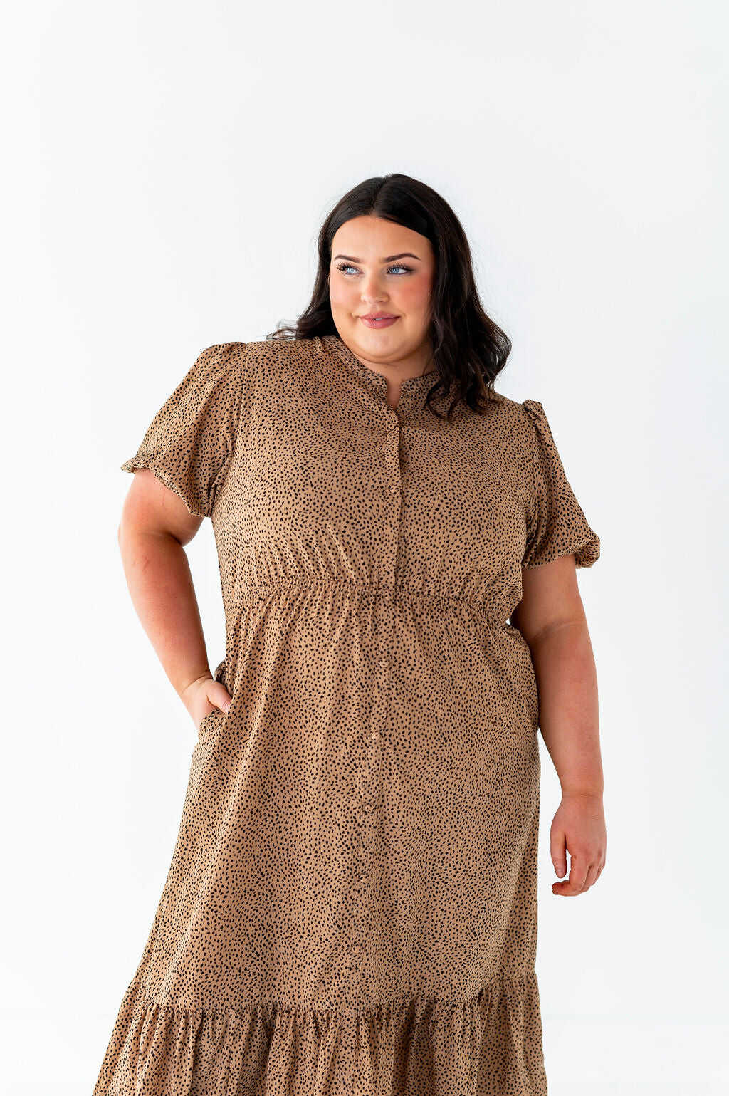 Giselle Button Down Dress  - Size 1X & 3X Left