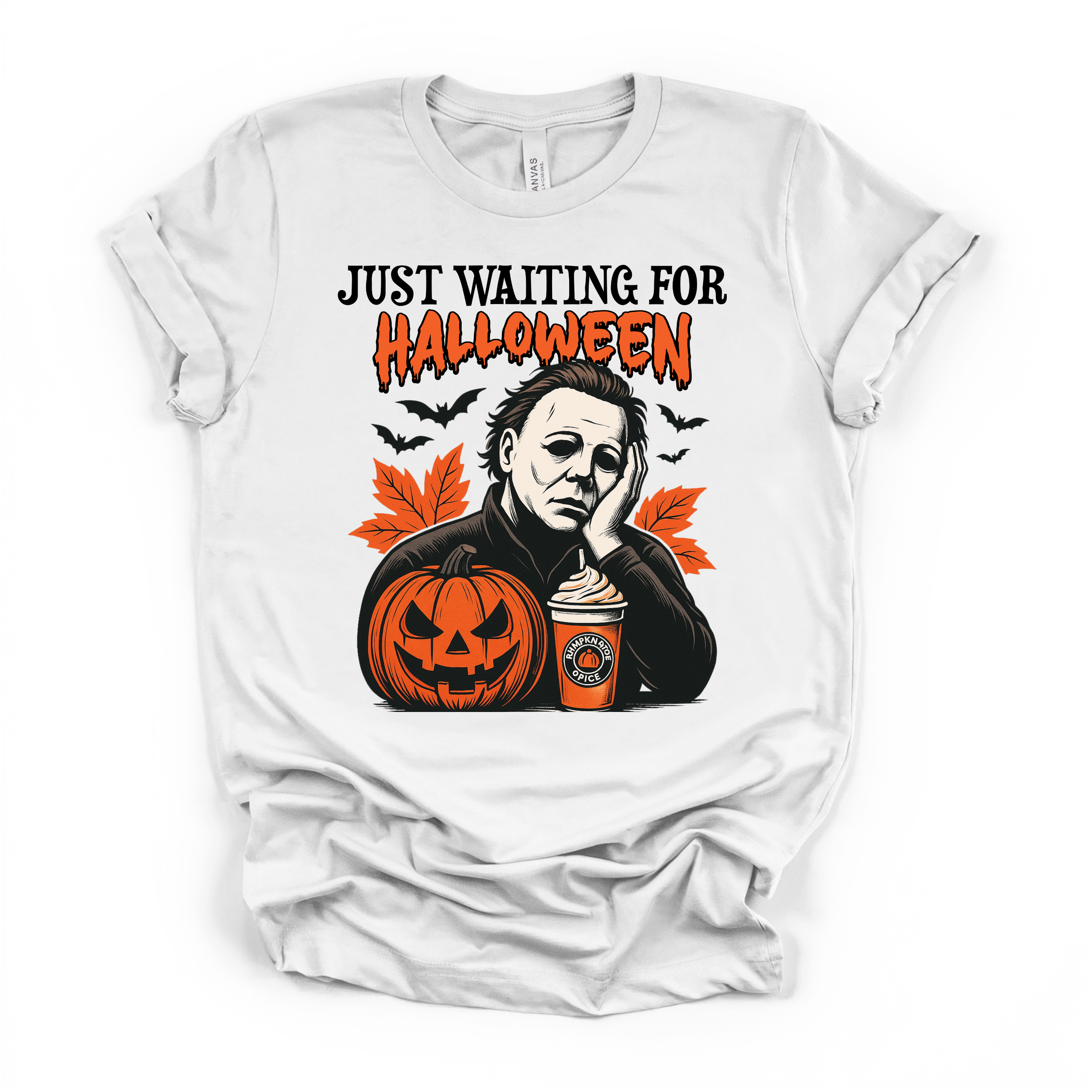 Just Waiting For Halloween T Shirt
