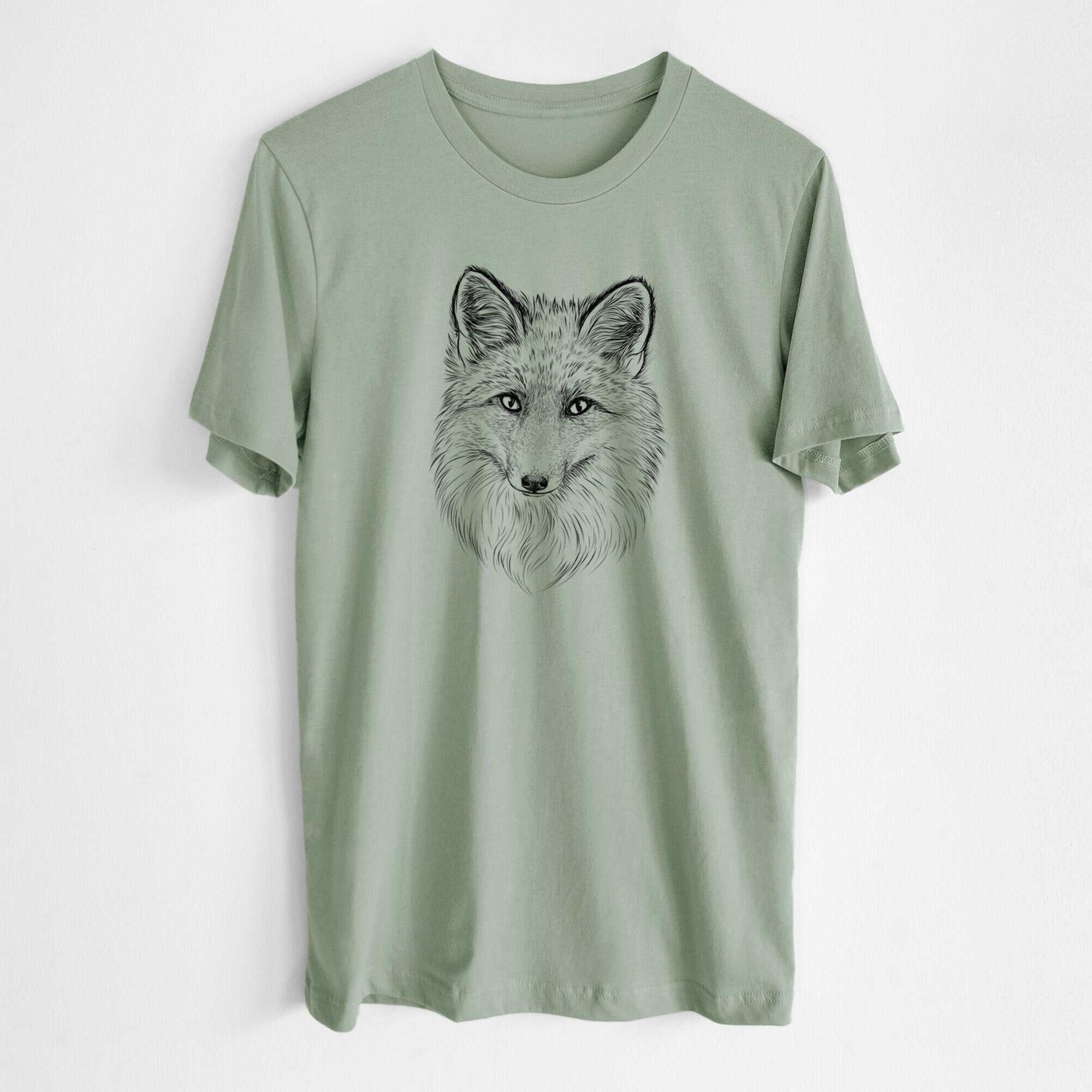 Red Fox - Vulpes vulpes - Lightweight 100% Cotton Unisex Crewneck