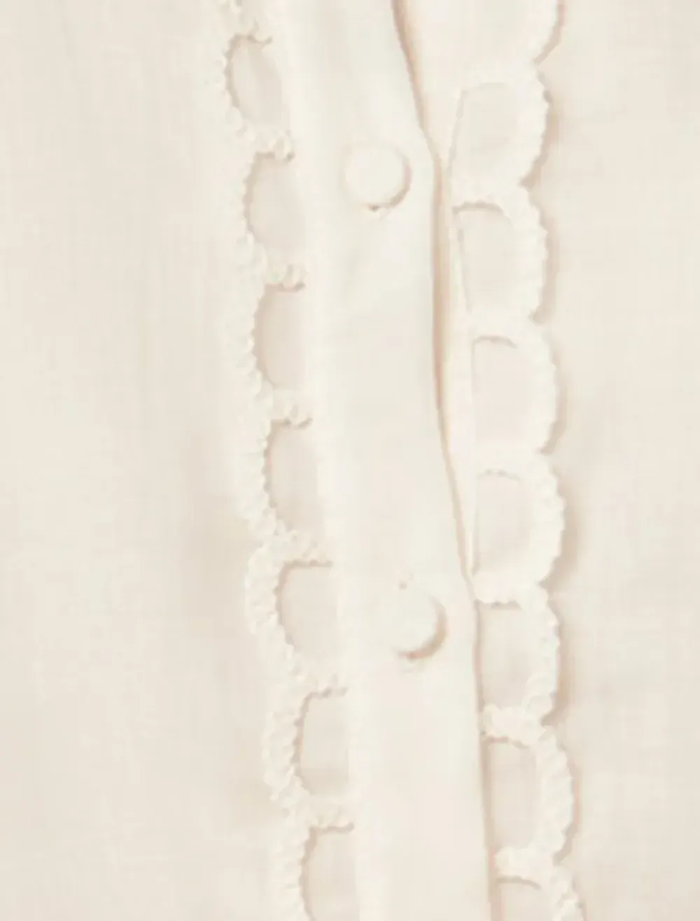 Crochet Trim Shirt