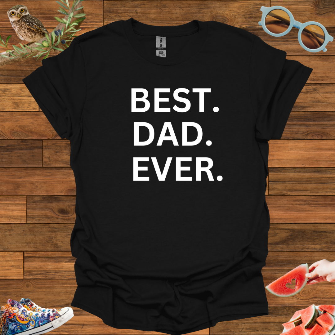 ZCKBDBEST DAD EVER T-Shirt