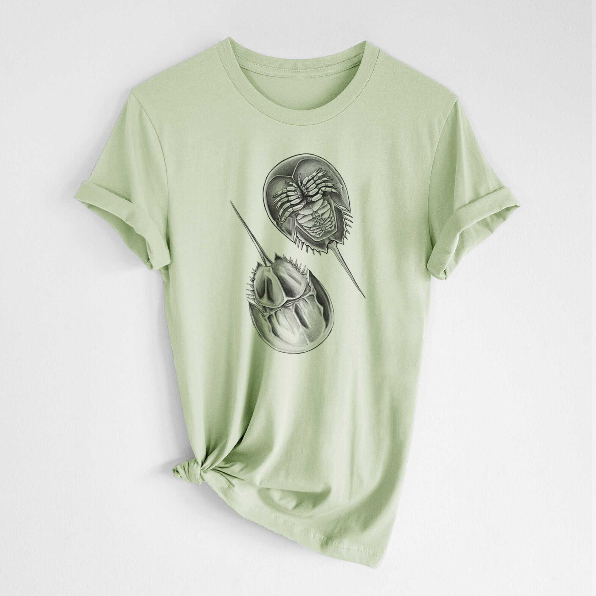 Atlantic Horseshoe Crab - Limulidae polyphemus - Lightweight 100% Cotton Unisex Crewneck
