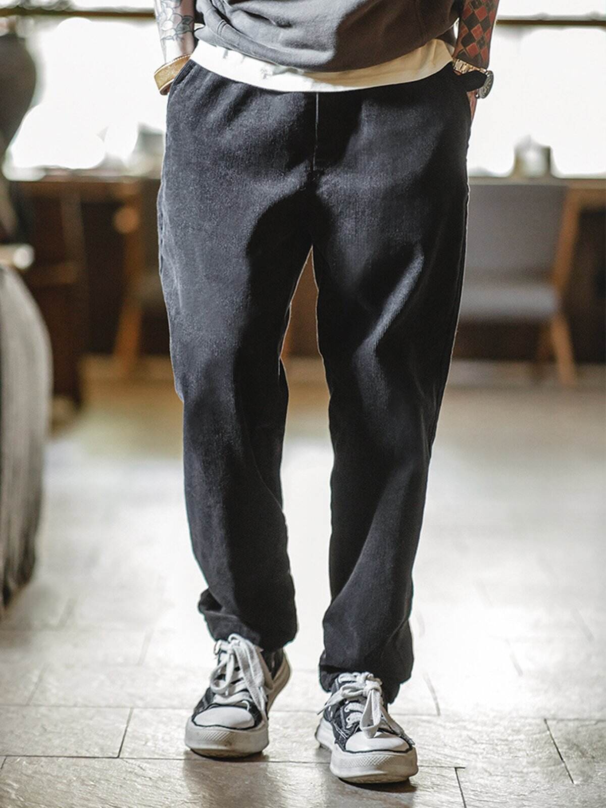 M's Corduroy Relaxed Fit Straight Pants