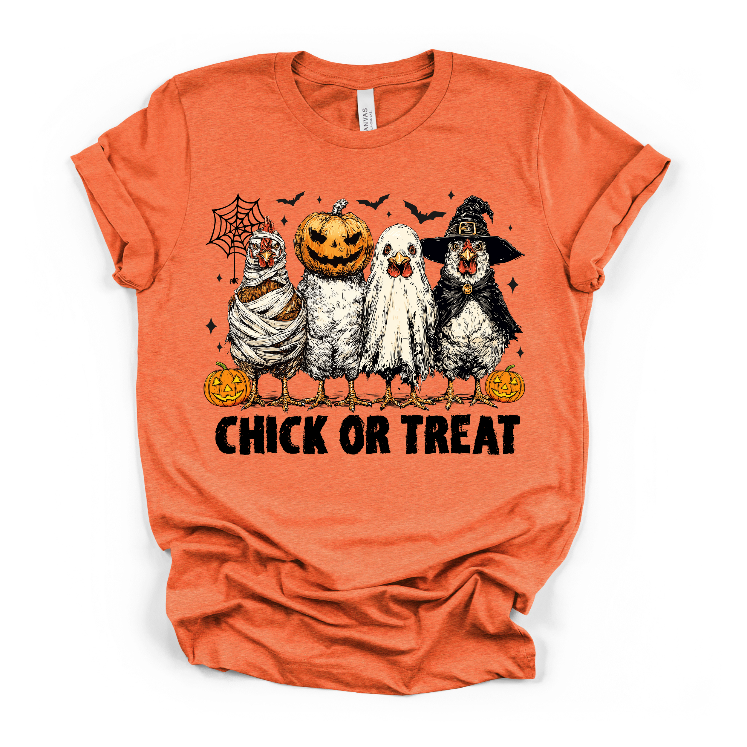 Chick Or Treat Halloween T Shirt