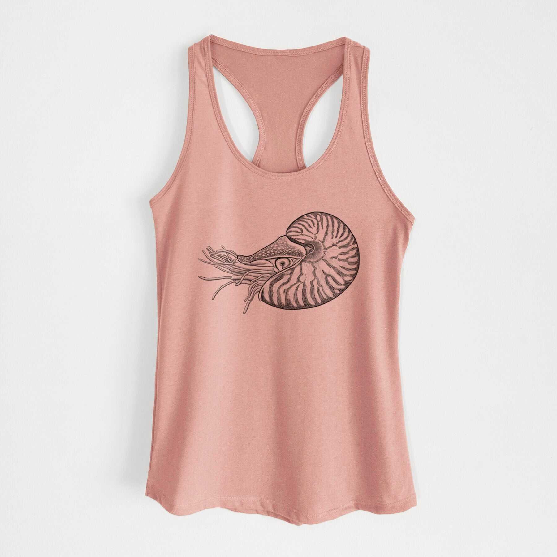 Palau Nautilus - Nautilus belauensis - Women's Racerback Tanktop