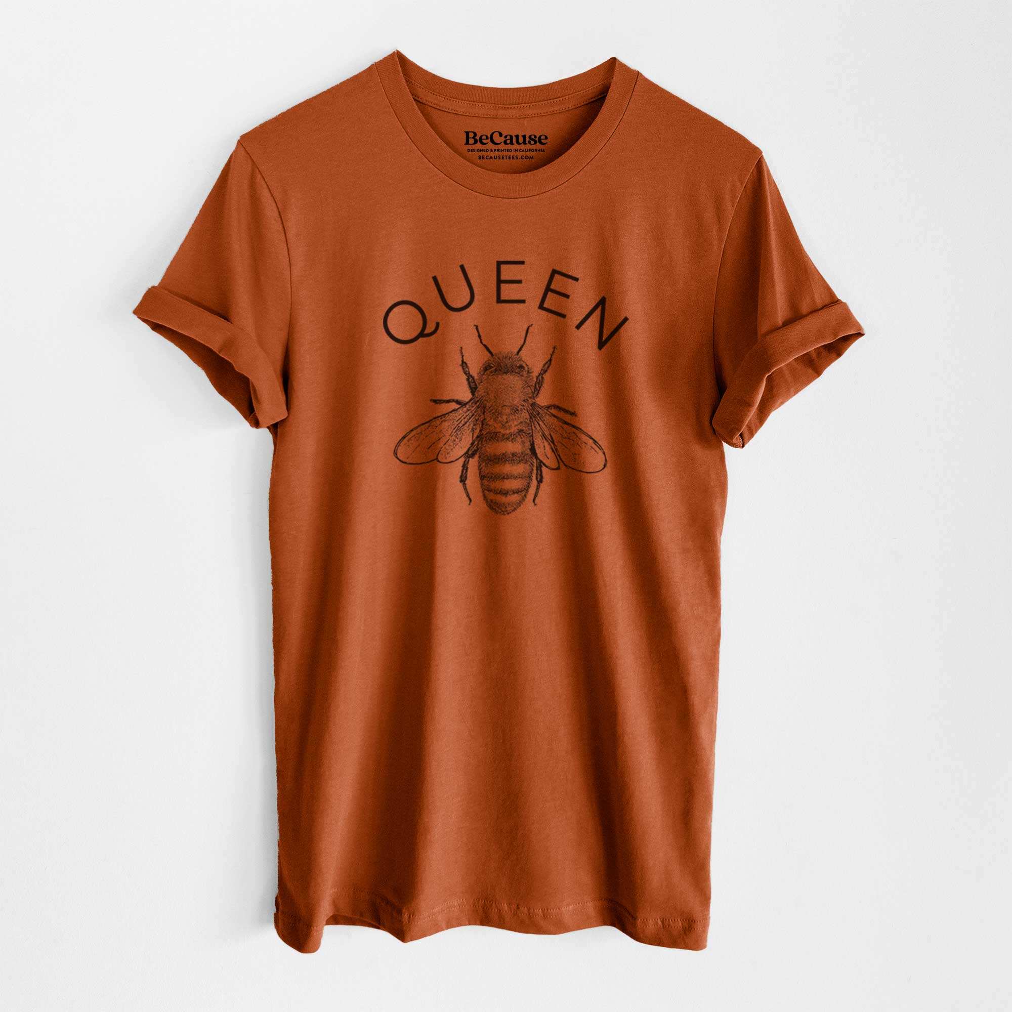 Queen Bee - Lightweight 100% Cotton Unisex Crewneck