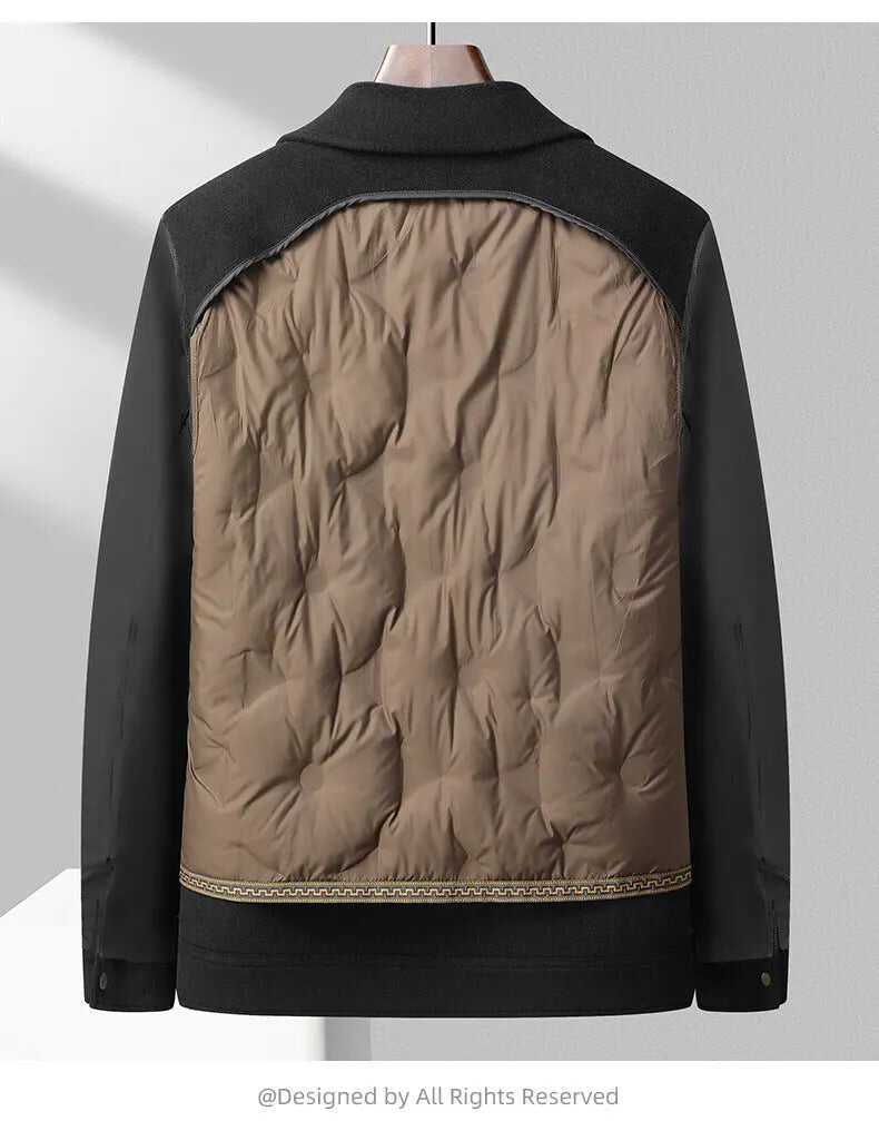 Dual-Wool Detachable Liner Jacket