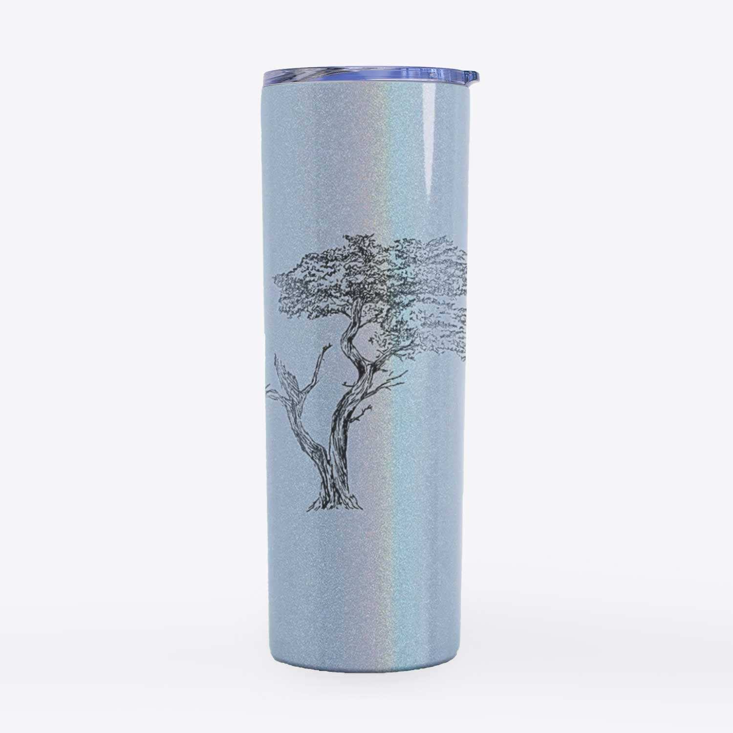 The Lone Cypress - Cupressus Macrocarpa - Monterey Cypress - 20oz Skinny Tumbler