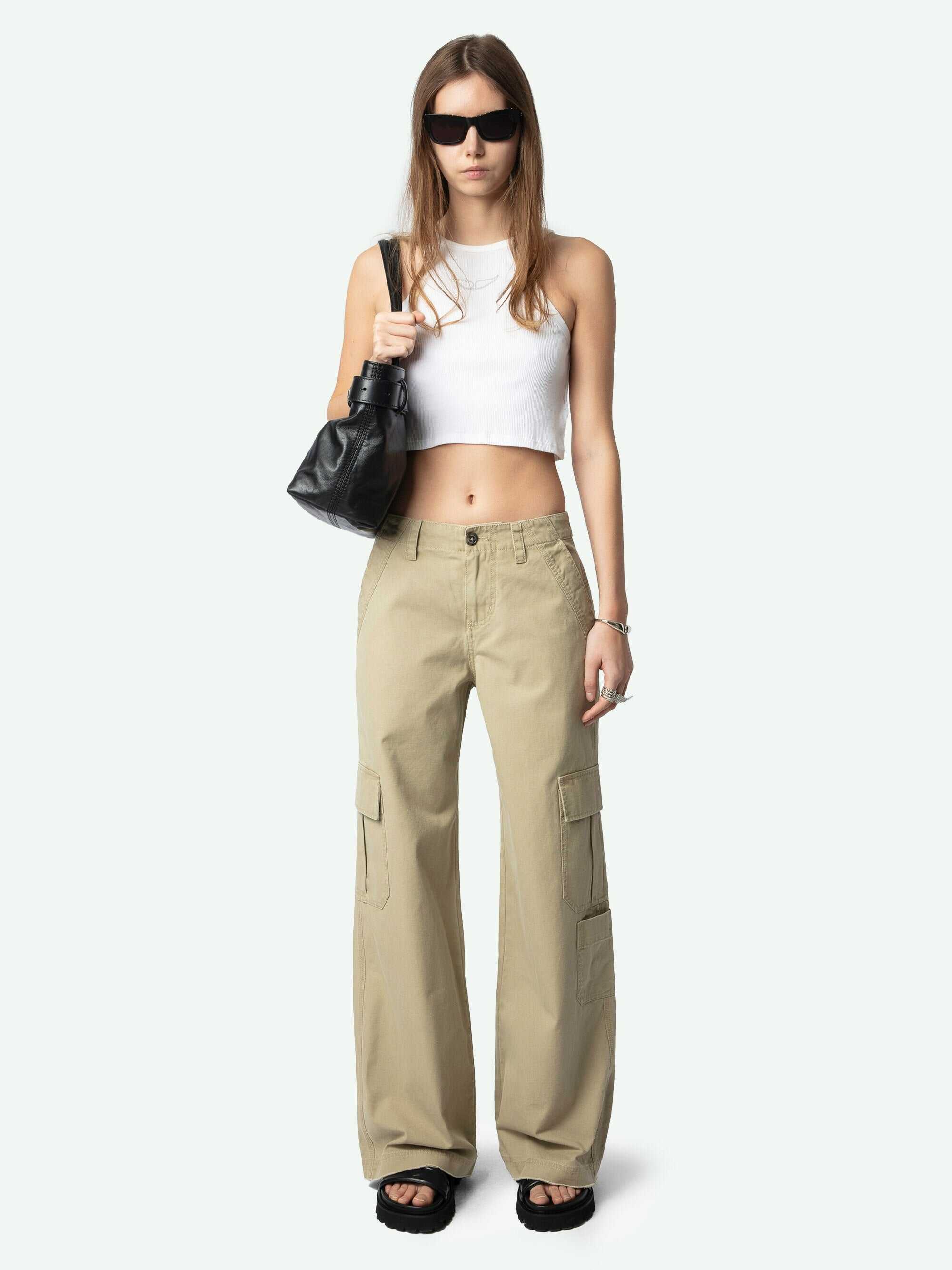 Zadig & Voltaire Parky Pant in Latte