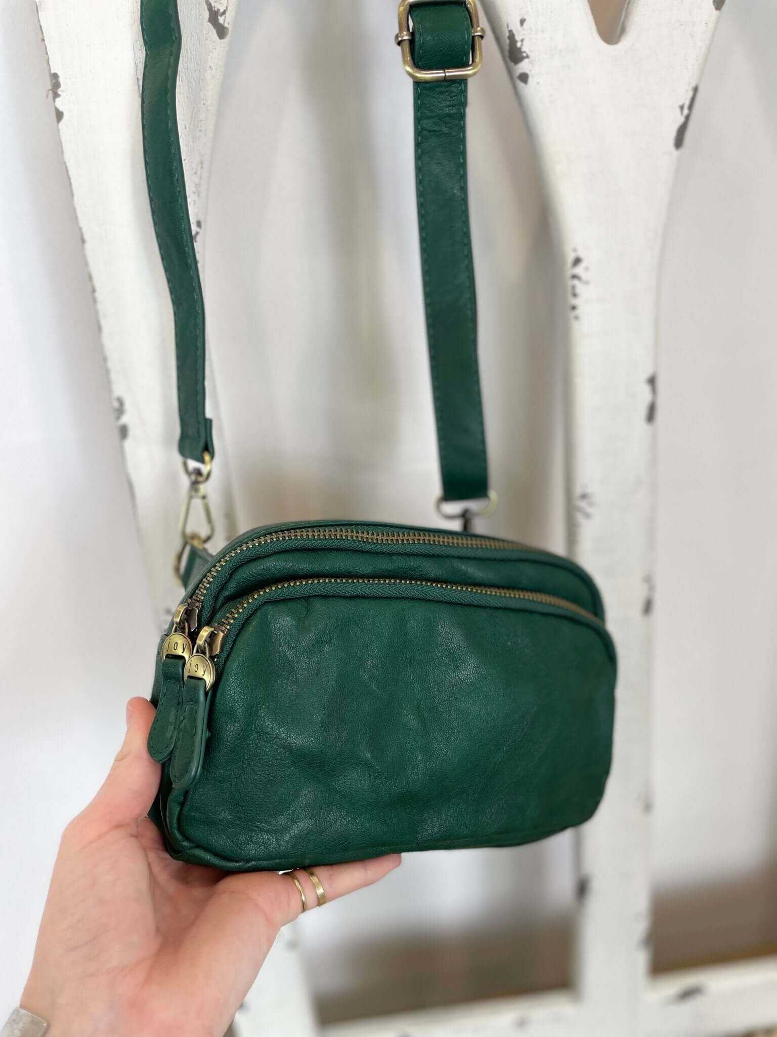 Kylie Double Zip Sling Belt Bag