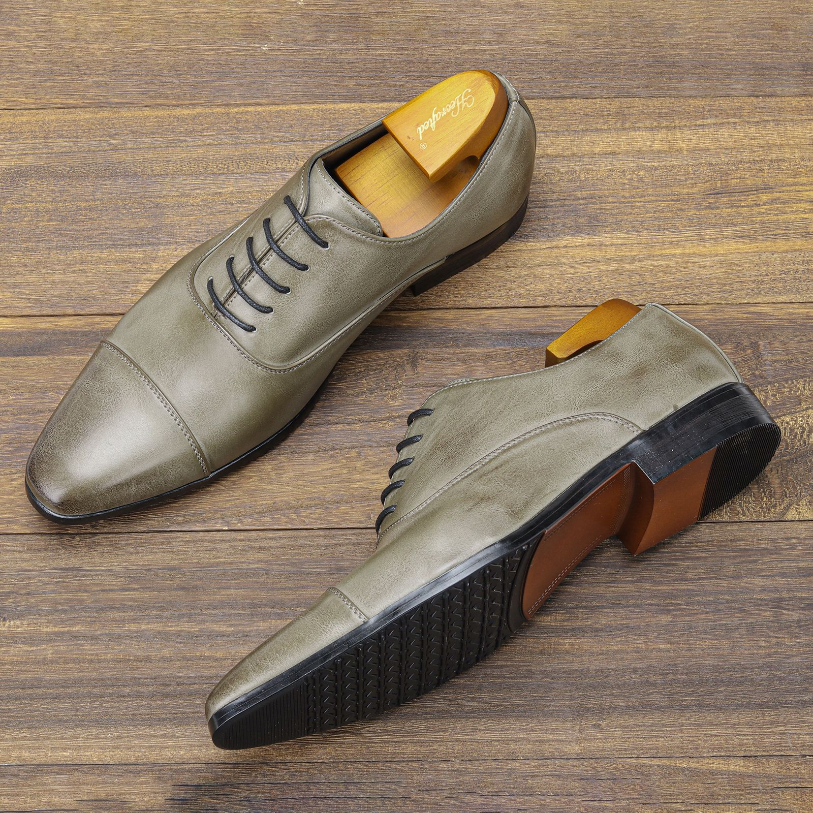 Men's Cap-toe Oxford Shoes