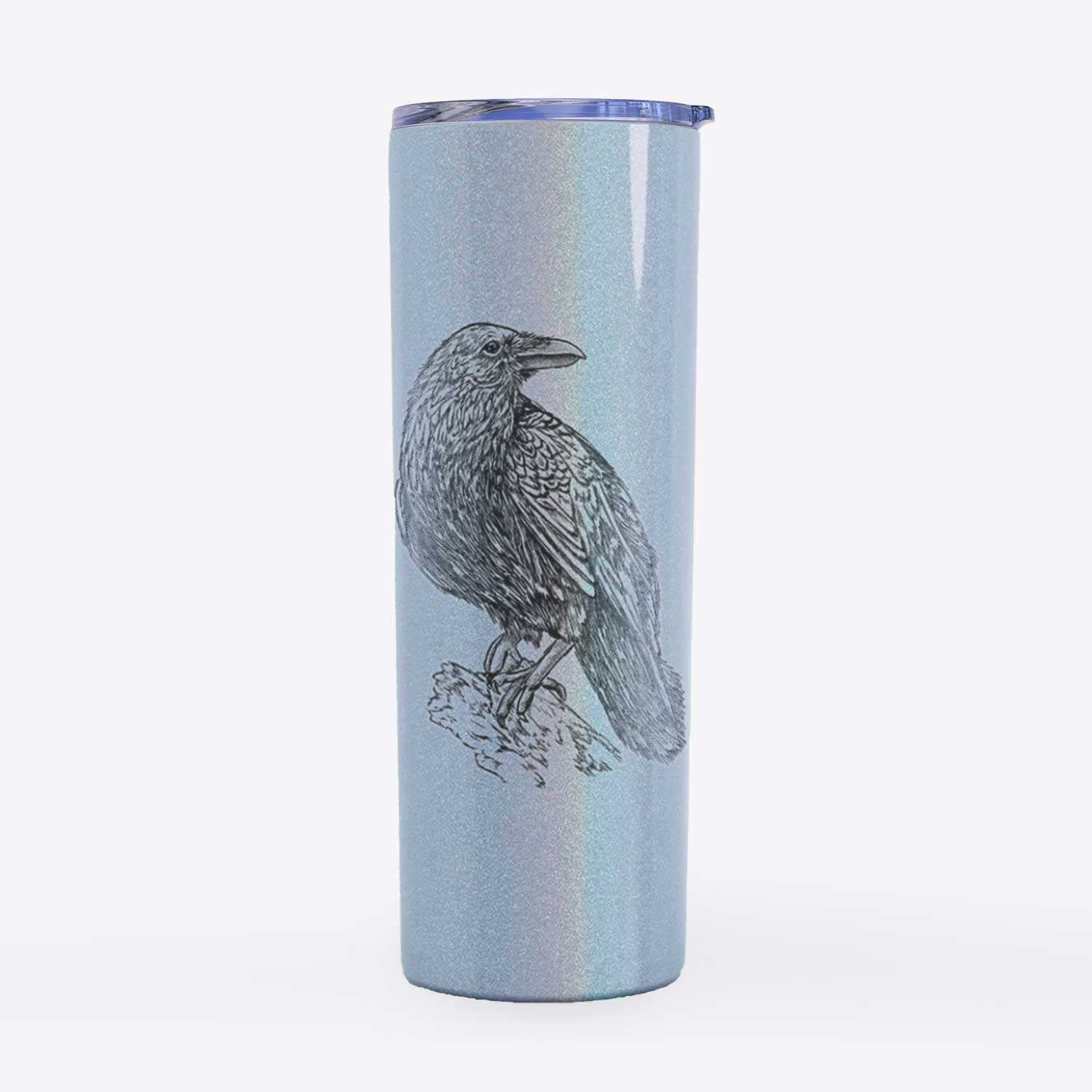 Common Raven - Corvus corax - 20oz Skinny Tumbler