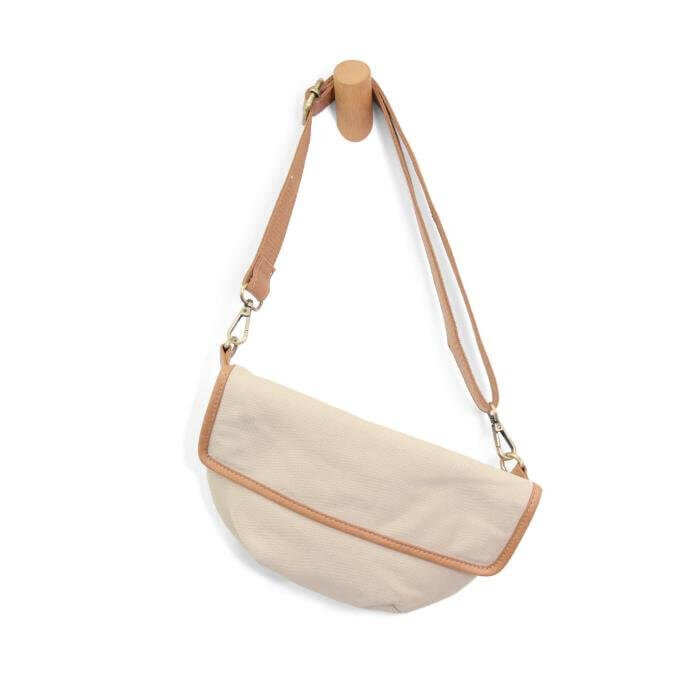 Natural Canvas Sling Belt Bag